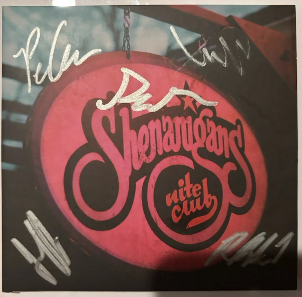 GOOSE BAND SIGNED SHENANIGANS CD DISPLAY FRAMED JSA COA TOUGH!, image 2