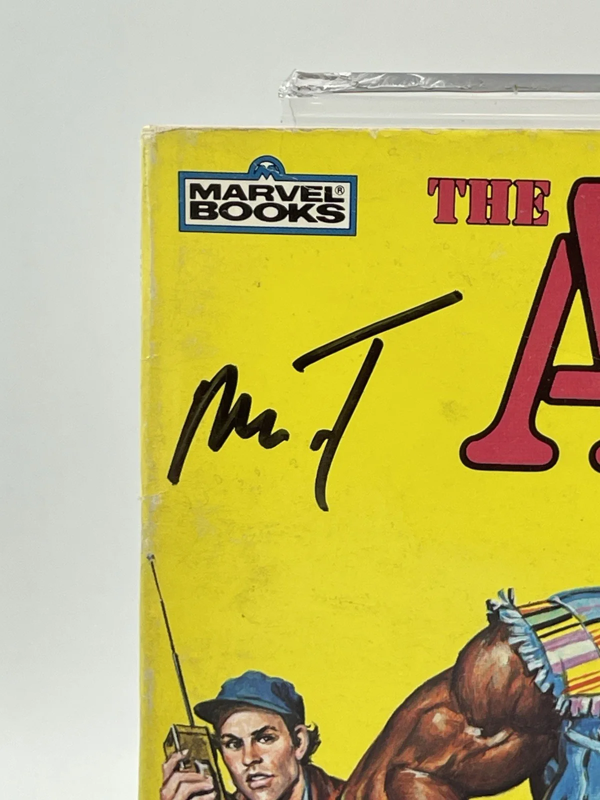 Mr. T — MR. T Hand Signed A Team Marvel Story Book Certified Authentic By BECKETT, image 3
