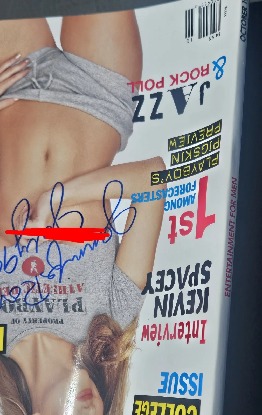 October 1999 JENNIFER ROVERO PLAYBOY Full Mag COA Signed AUTO IN-Person, image 4