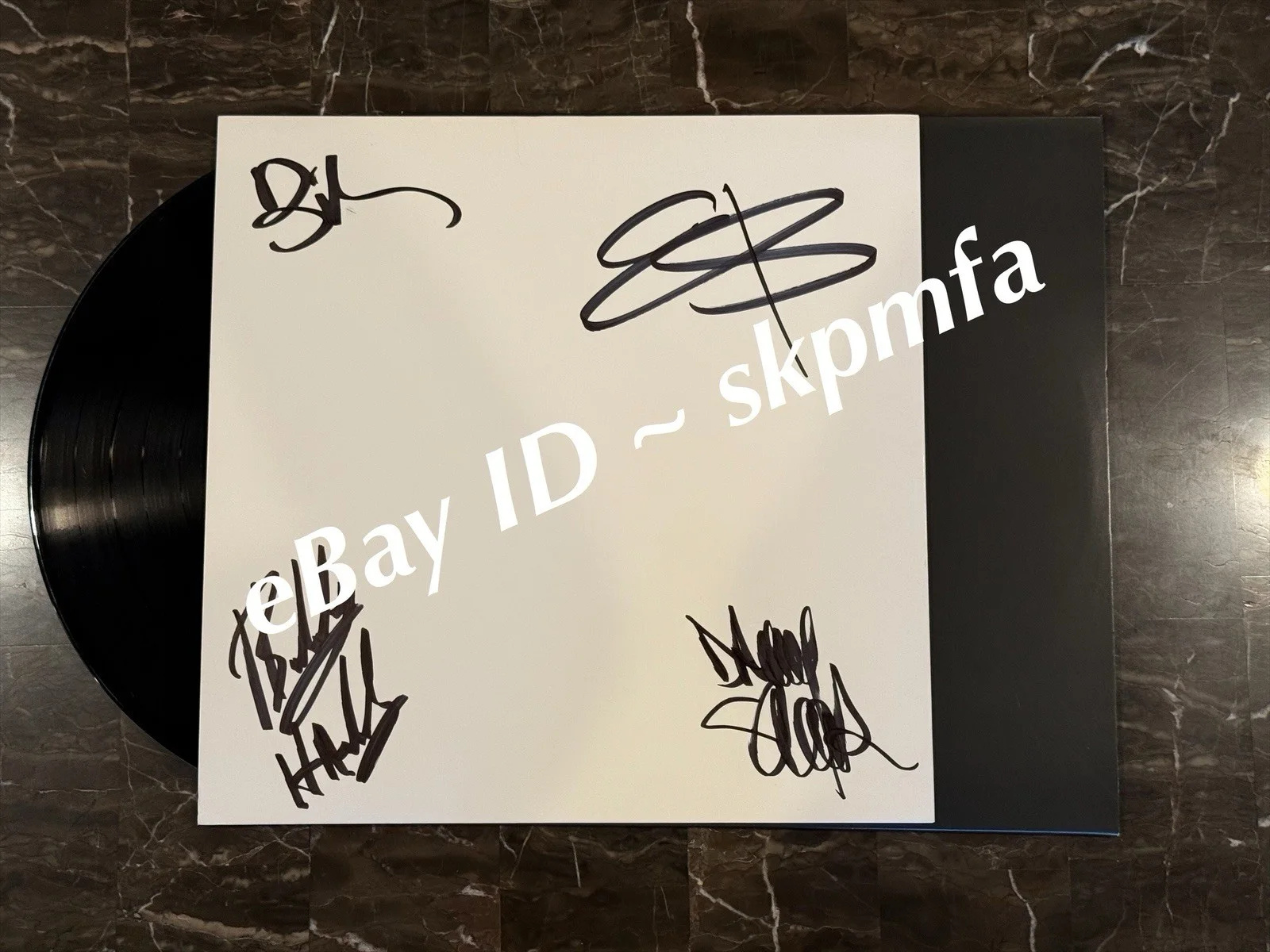 BIOHAZARD Signed Vinyl Test Pressing 💯 Official Merch Divided We Fall, image 3