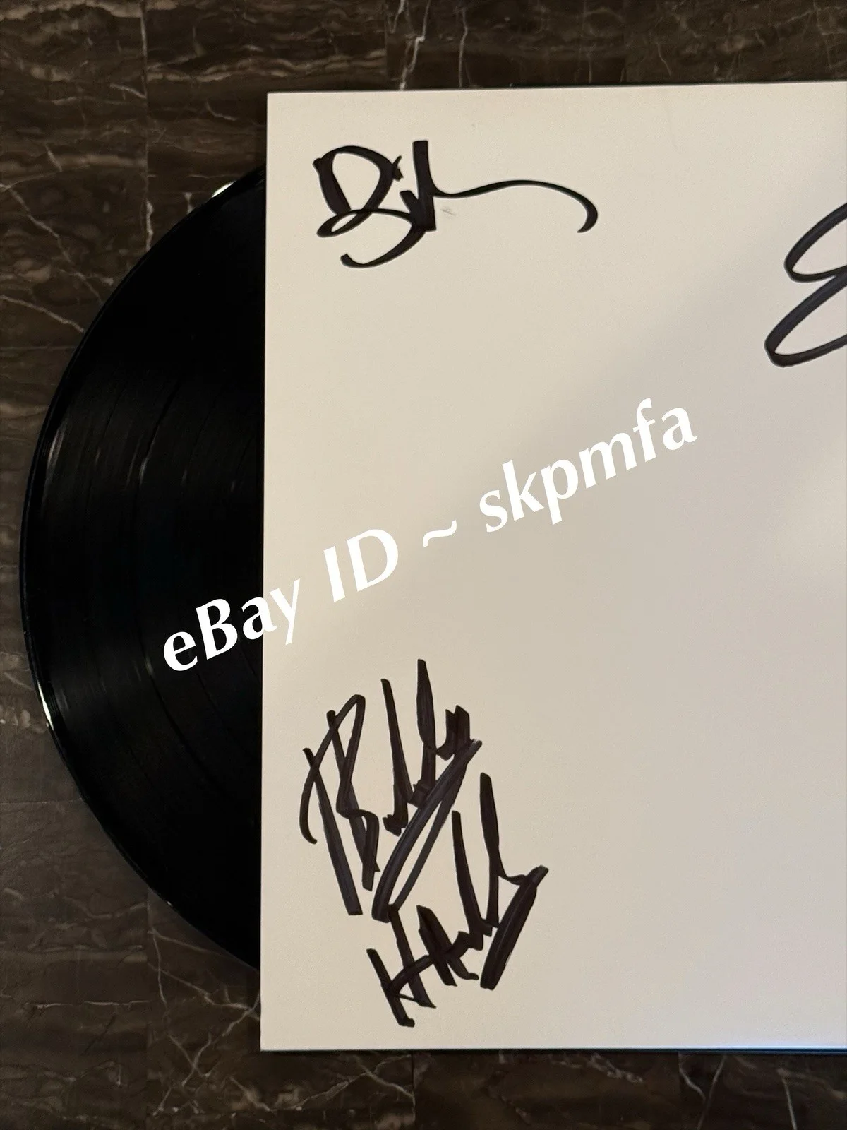 BIOHAZARD Signed Vinyl Test Pressing 💯 Official Merch Divided We Fall, image 4
