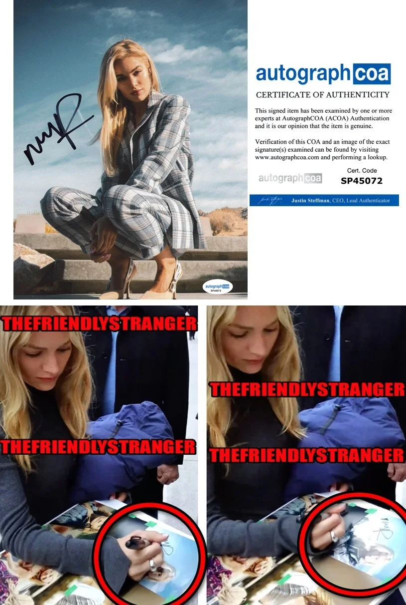 Michelle Randolph — Michelle Randolph signed 8x10 Photo EXT PROOF j Scream LANDMAN Hot SEXY ACOA COA