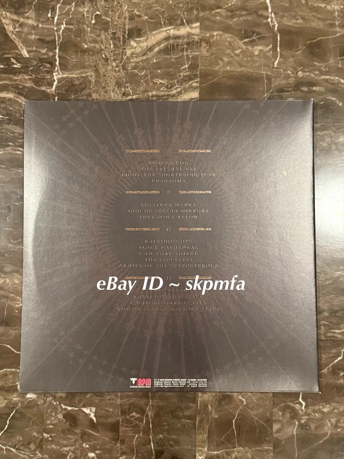 MESHUGGAH ~ Signed Vinyl Album Immutable Official Merch, image 5