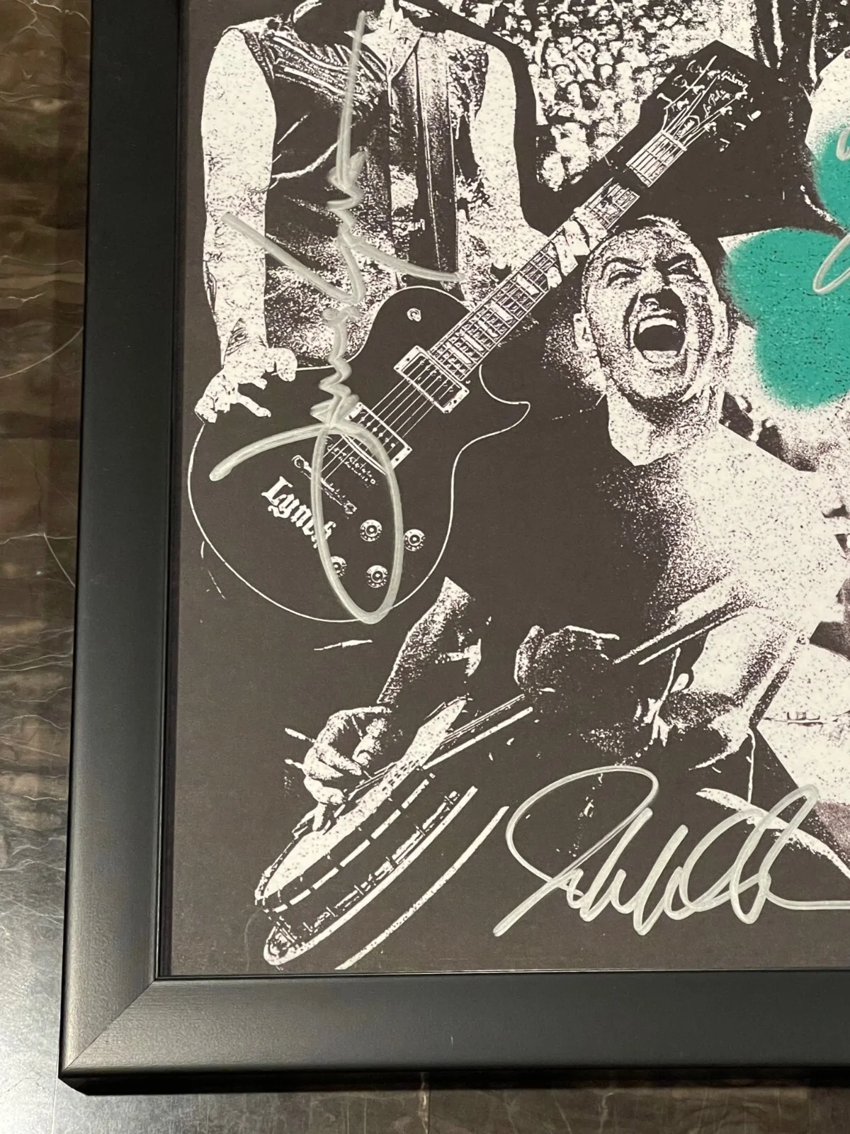 DROPKICK MURPHYS ~ Official FRAMED Signed Tour Poster Fall 2023, image 4