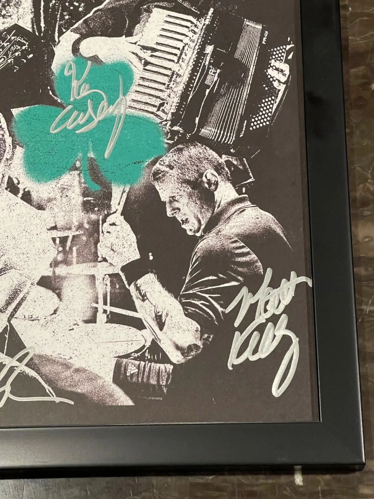DROPKICK MURPHYS ~ Official FRAMED Signed Tour Poster Fall 2023, image 5