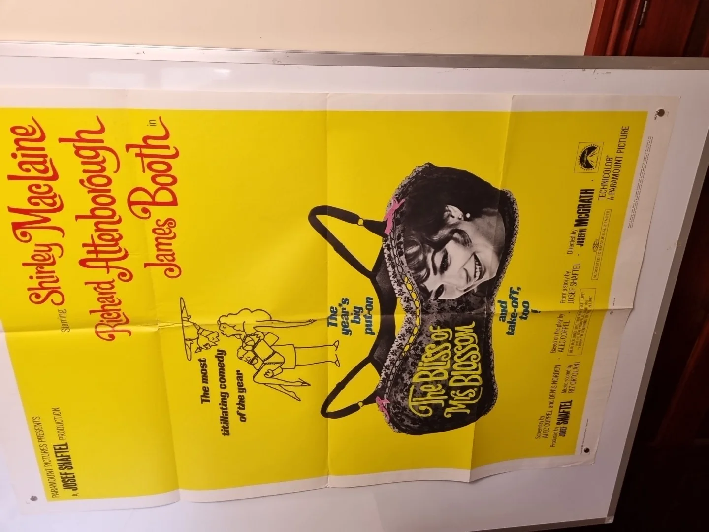 The Bliss OF Mrs Blossom - One Sheet Cinema Film Movie Poster, изображение 2