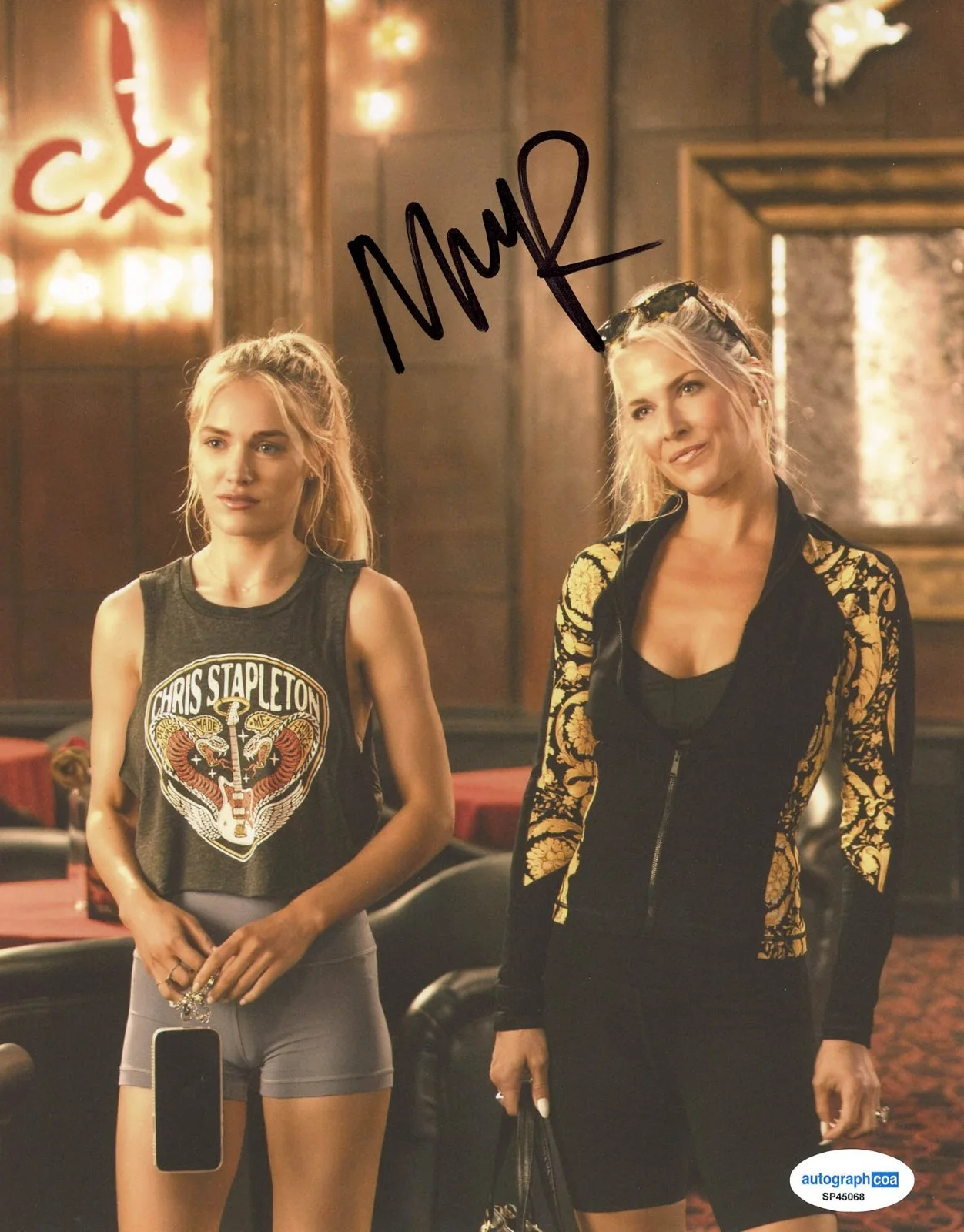 Michelle Randolph — Michelle Randolph signed "LANDMAN" 8x10 Photo EXCT PROOF f Hot SEXY Ainsley ACOA, изображение 4