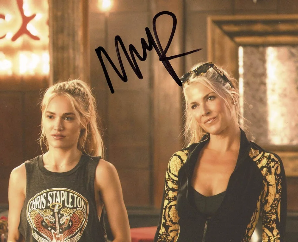 Michelle Randolph — Michelle Randolph signed "LANDMAN" 8x10 Photo EXCT PROOF f Hot SEXY Ainsley ACOA, изображение 5
