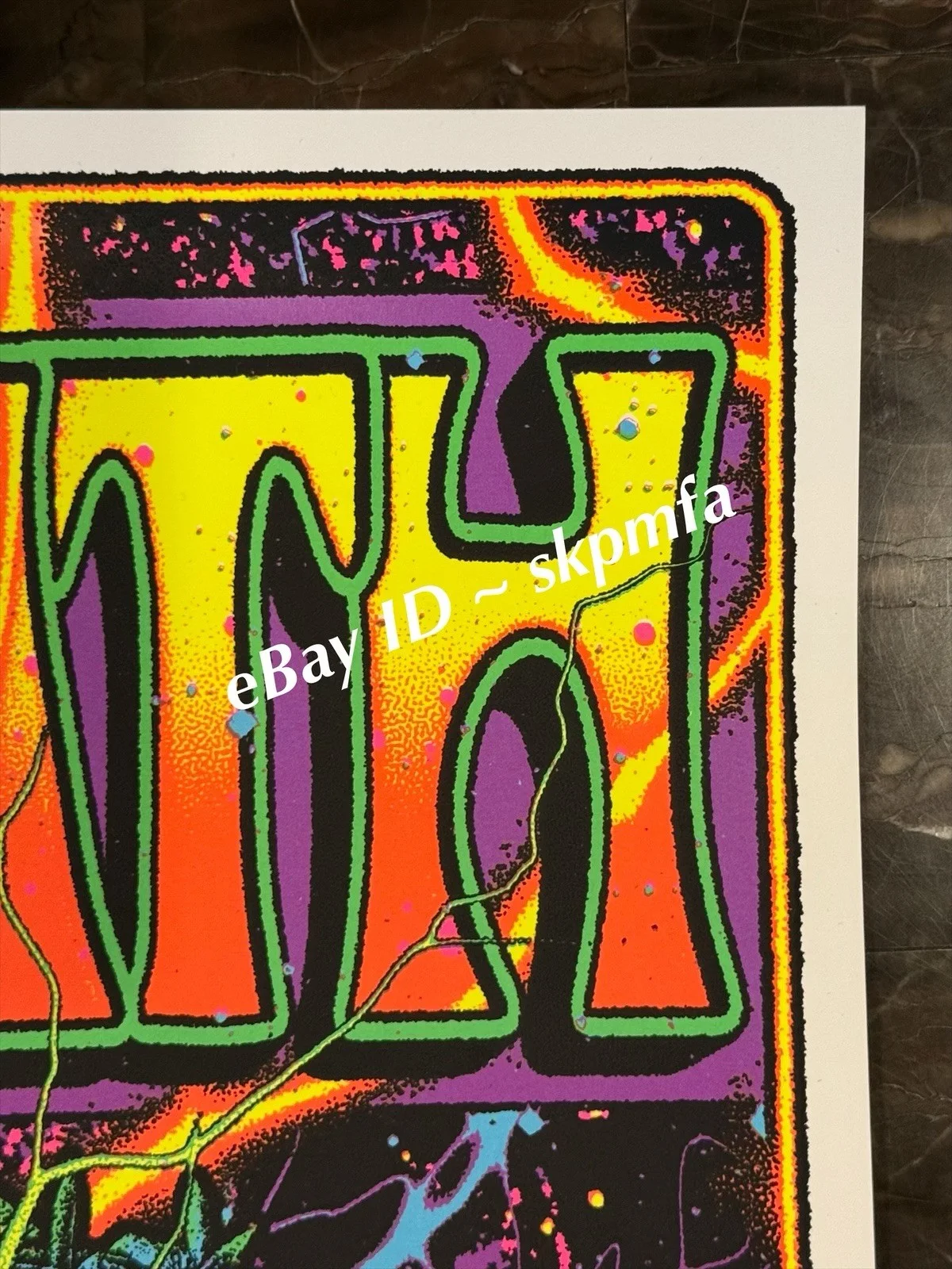 ACID BATH Poster Band SIGNED 🎸💯OFFICIAL MERCH Second Coming Oakland CA #/250, image 3