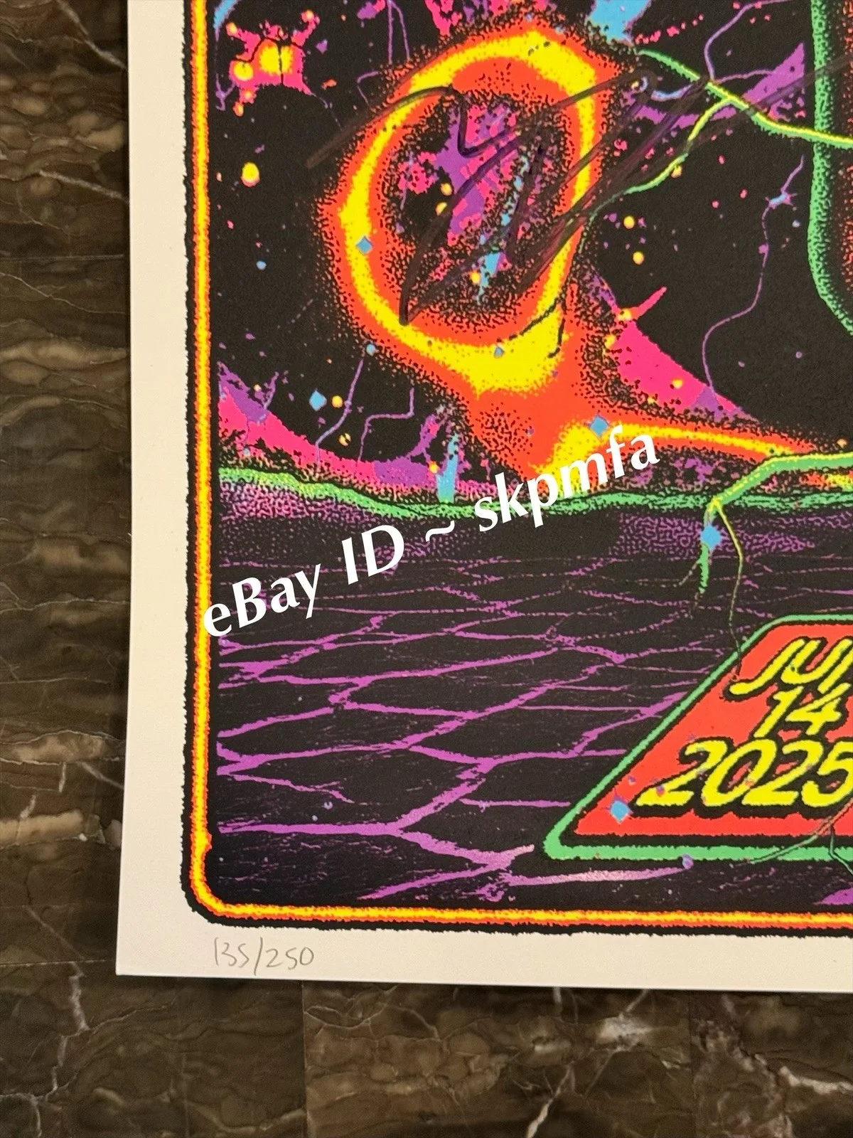 ACID BATH Poster Band SIGNED 🎸💯OFFICIAL MERCH Second Coming Oakland CA #/250, image 4