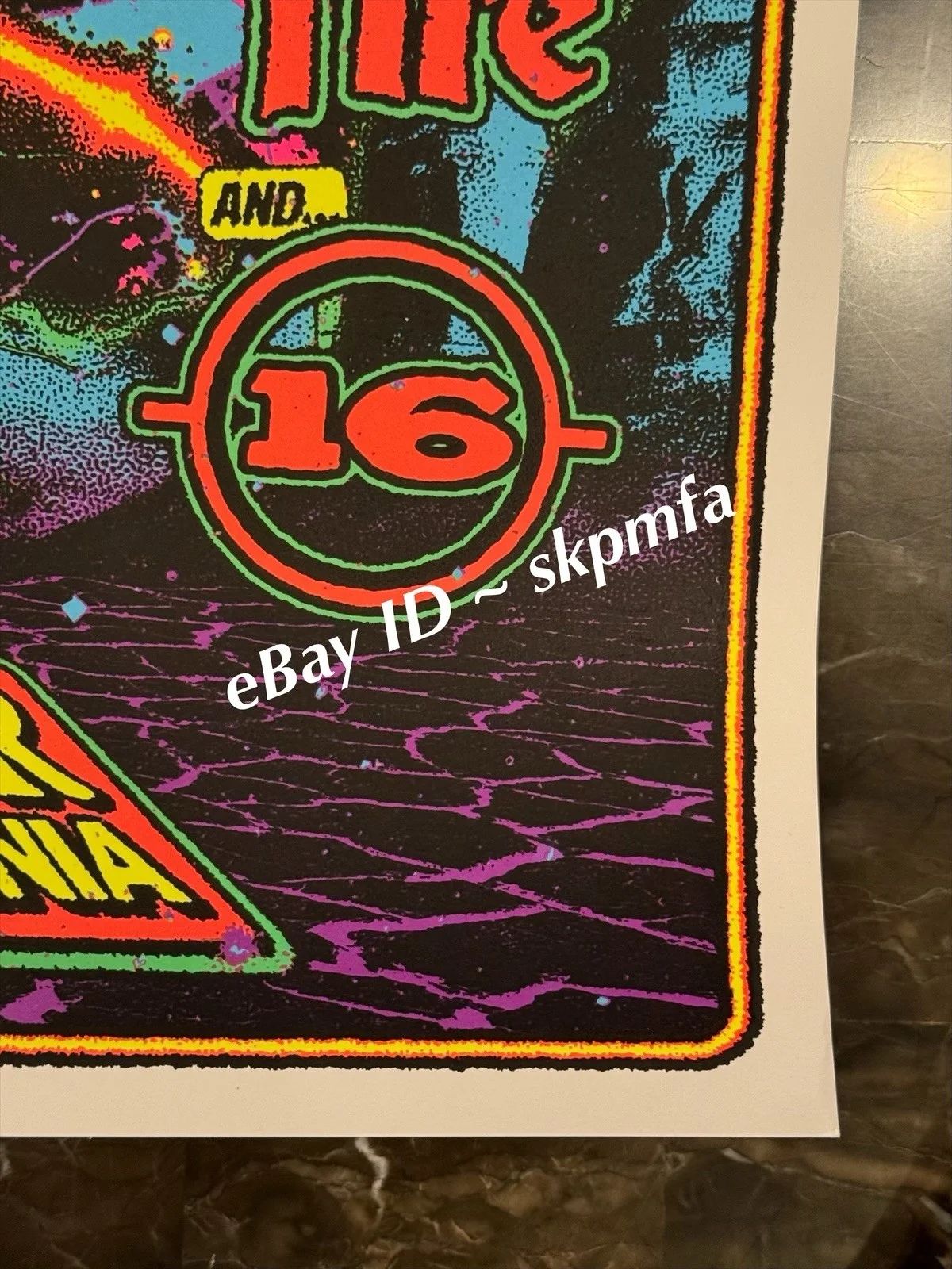 ACID BATH Poster Band SIGNED 🎸💯OFFICIAL MERCH Second Coming Oakland CA #/250, image 5