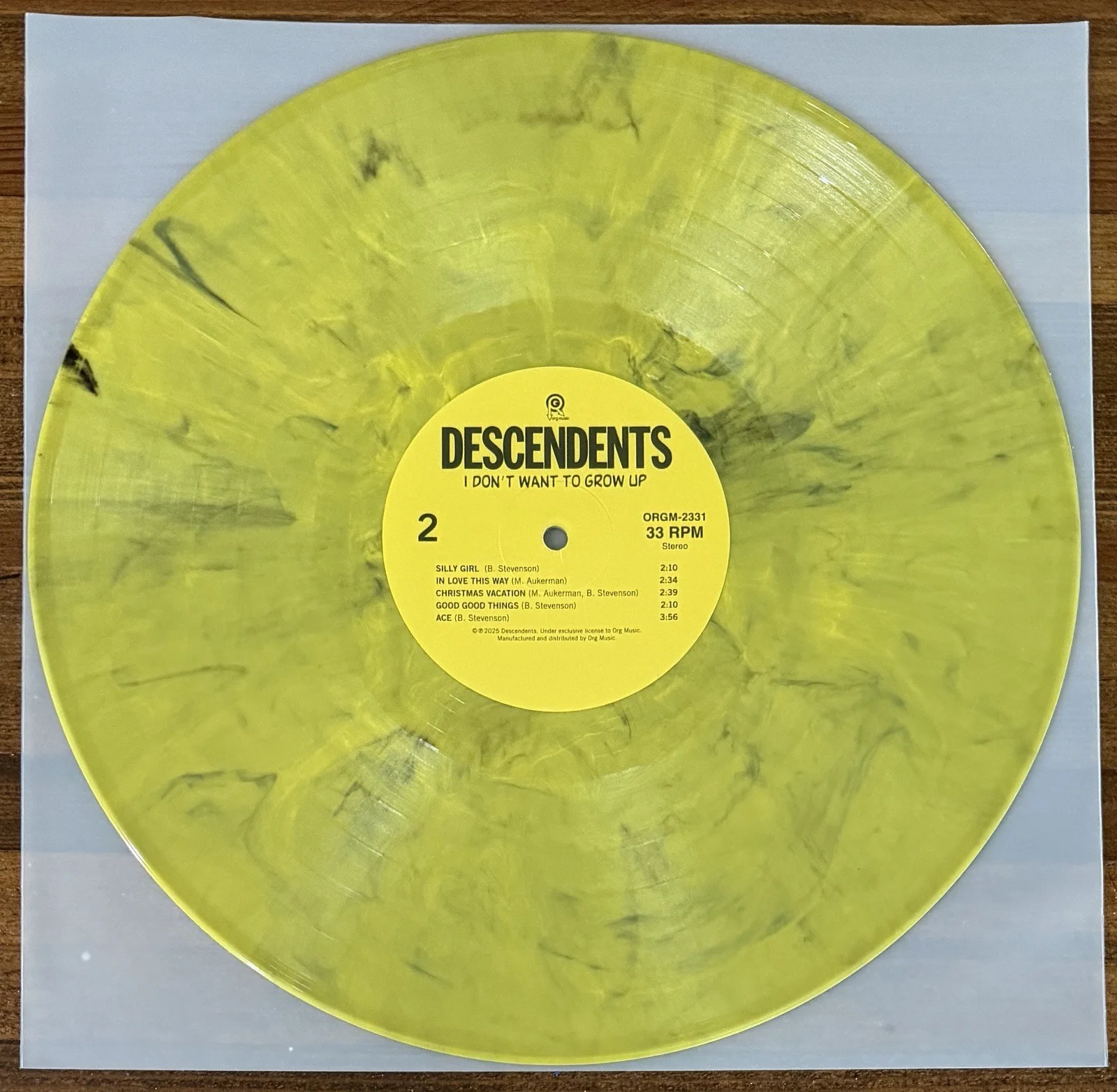 The Descendants SIGNED I Dont Want To Grow Up LP Cover AUTOGRAPH Beckett BAS COA, изображение 4