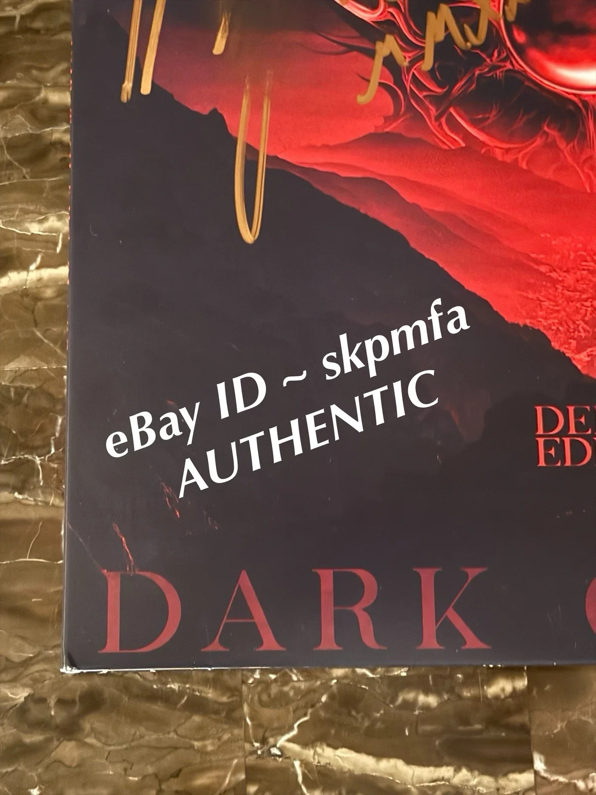 DARIO LORINA Signed Vinyl Album Dark Chapel 💯Authentic BLS *See Pics*, image 4