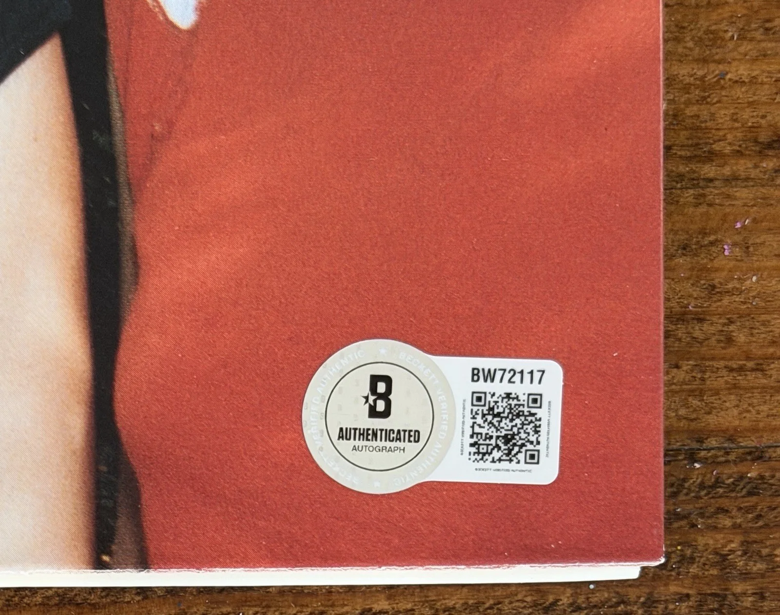 SIGNED Sleater Kinney One Beat Album LP Cover AUTOGRAPH Beckett BAS COA, image 3