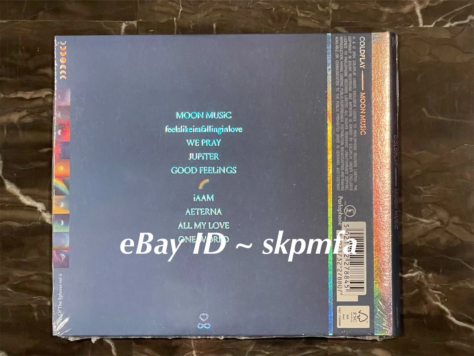 COLDPLAY - Moon Music CD + Band Signed Art Card 💯 Official Merchandise !, изображение 3