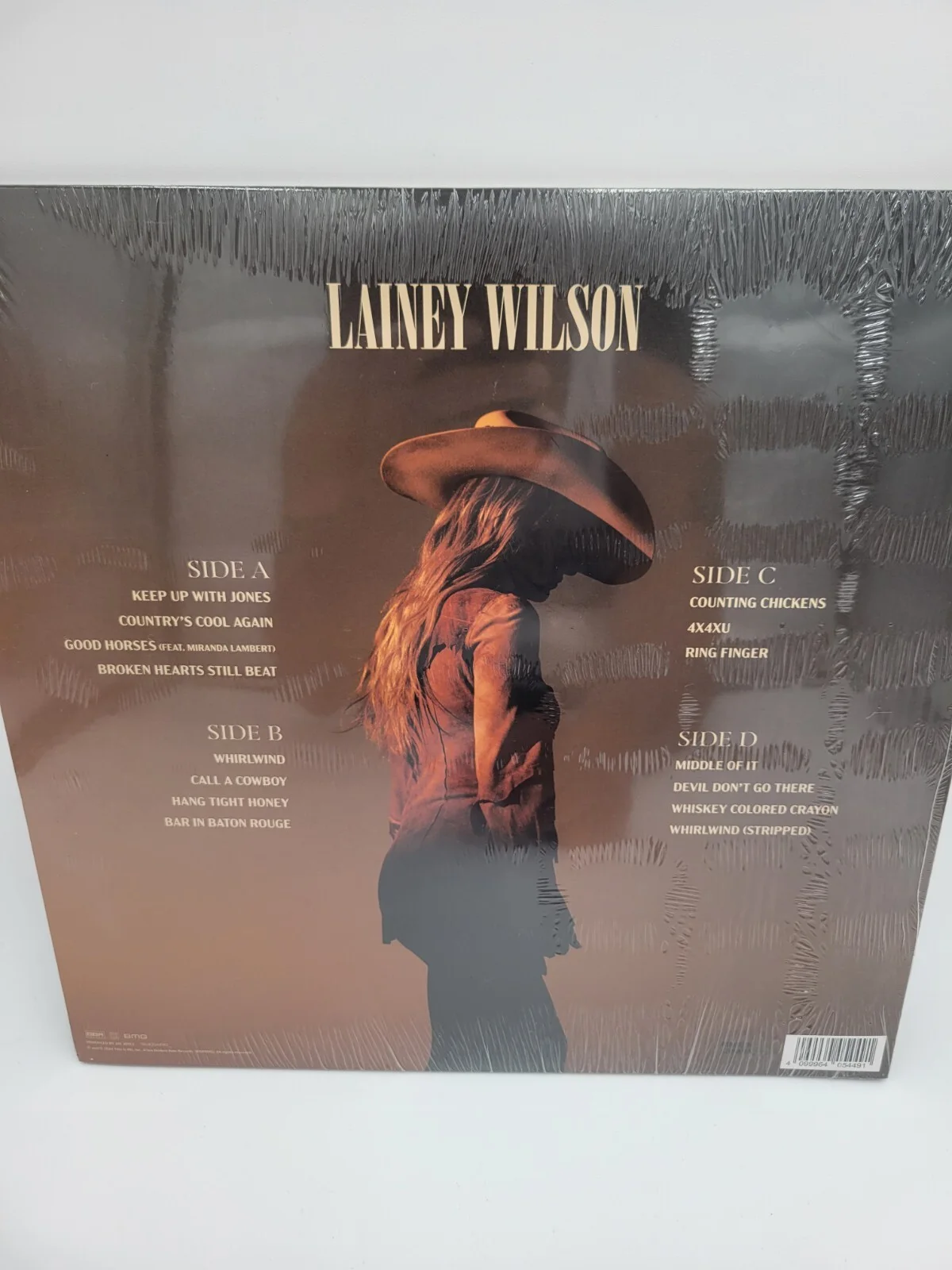 Lainey Wilson Signed Whirlwind Vinyl Cover Autographed LP, image 2