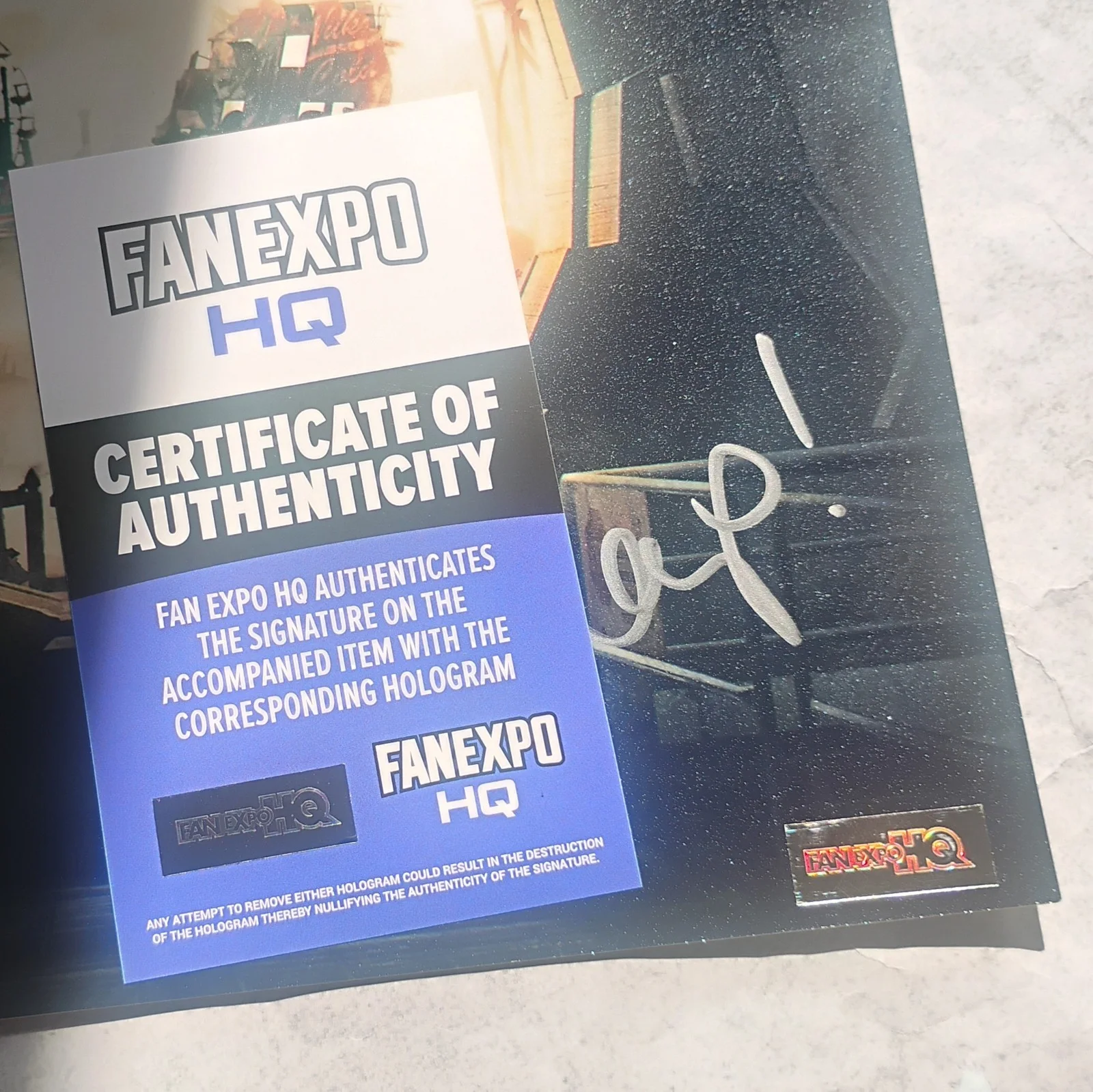 Ella Purnell Hand Signed Autograph 8x10 Photo COA Fallout NO US TARIFFS, изображение 4