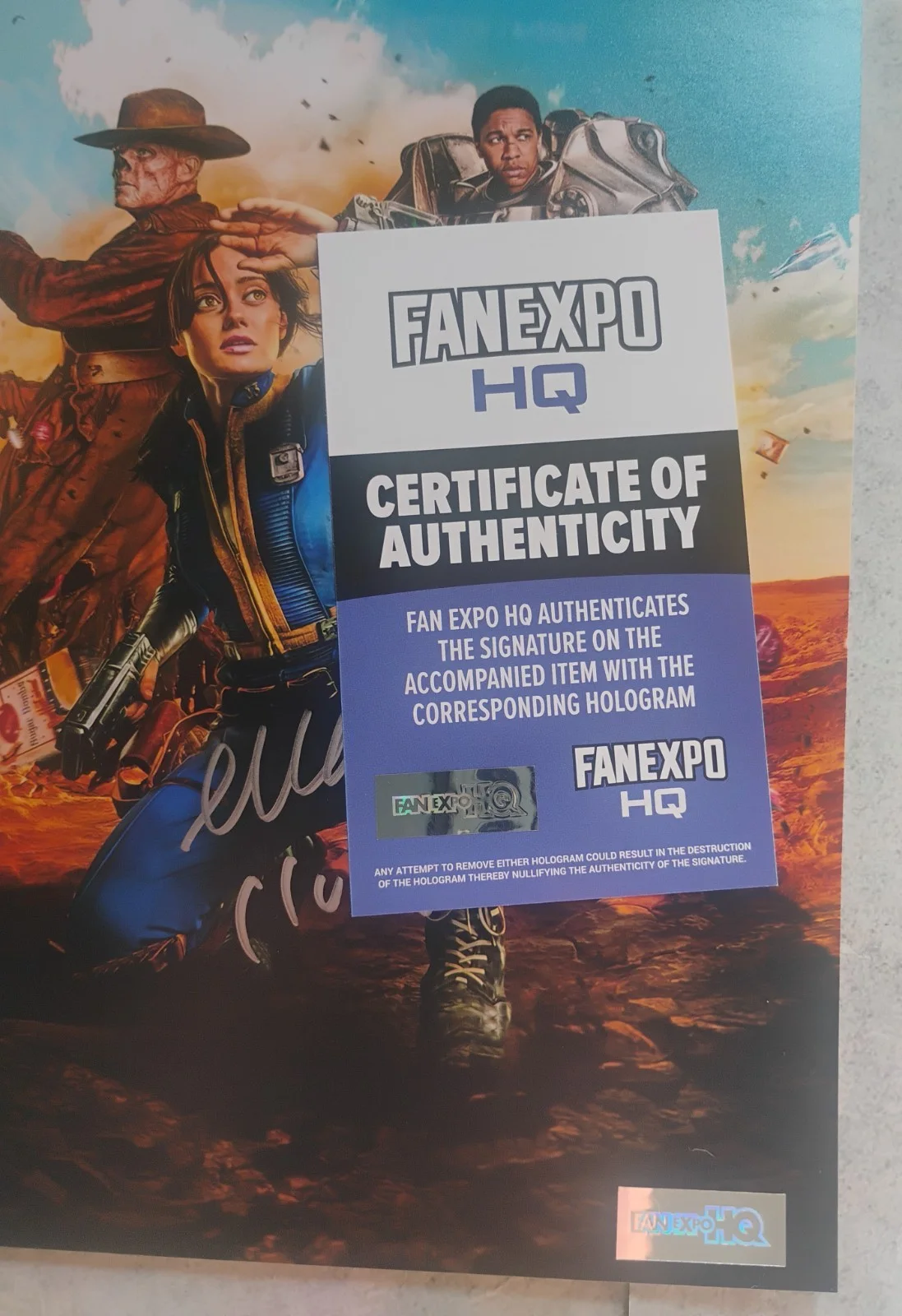Ella Purnell Hand Signed Autograph 8x10 Photo COA Fallout NO US TARIFFS, изображение 4