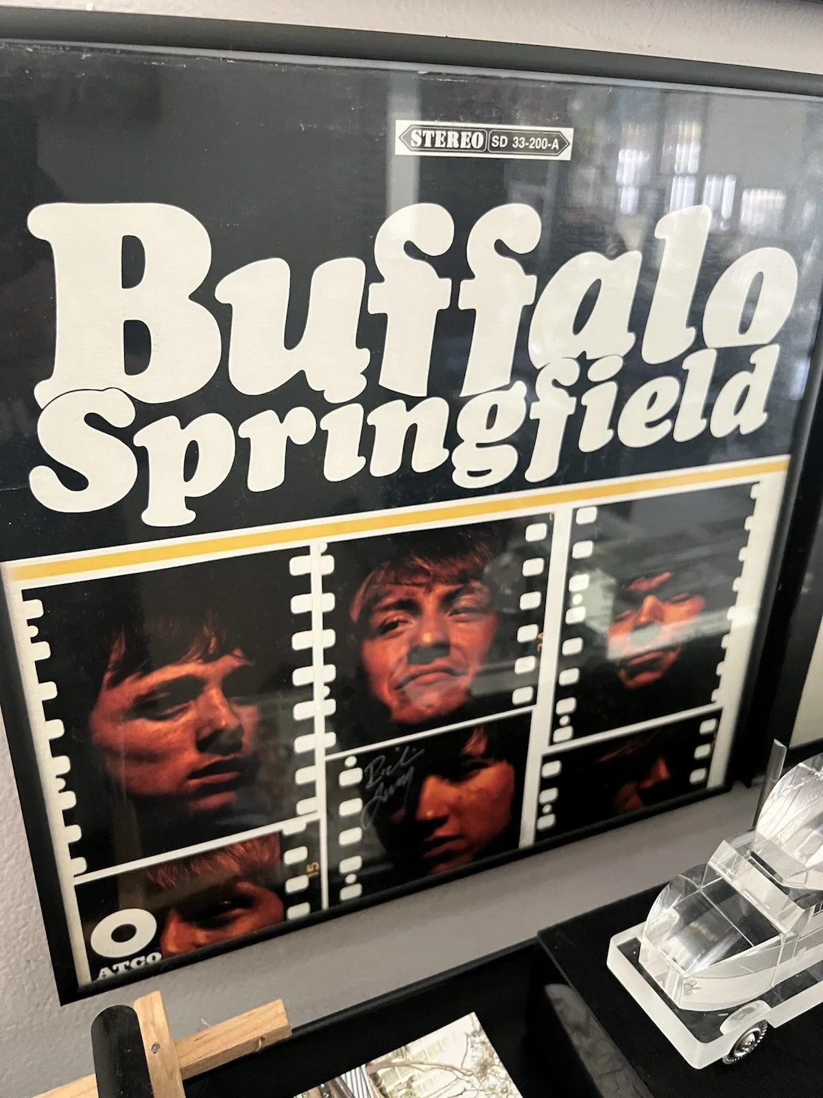 Buffalo Springfield Framed Album Richie Furay Signed, image 2