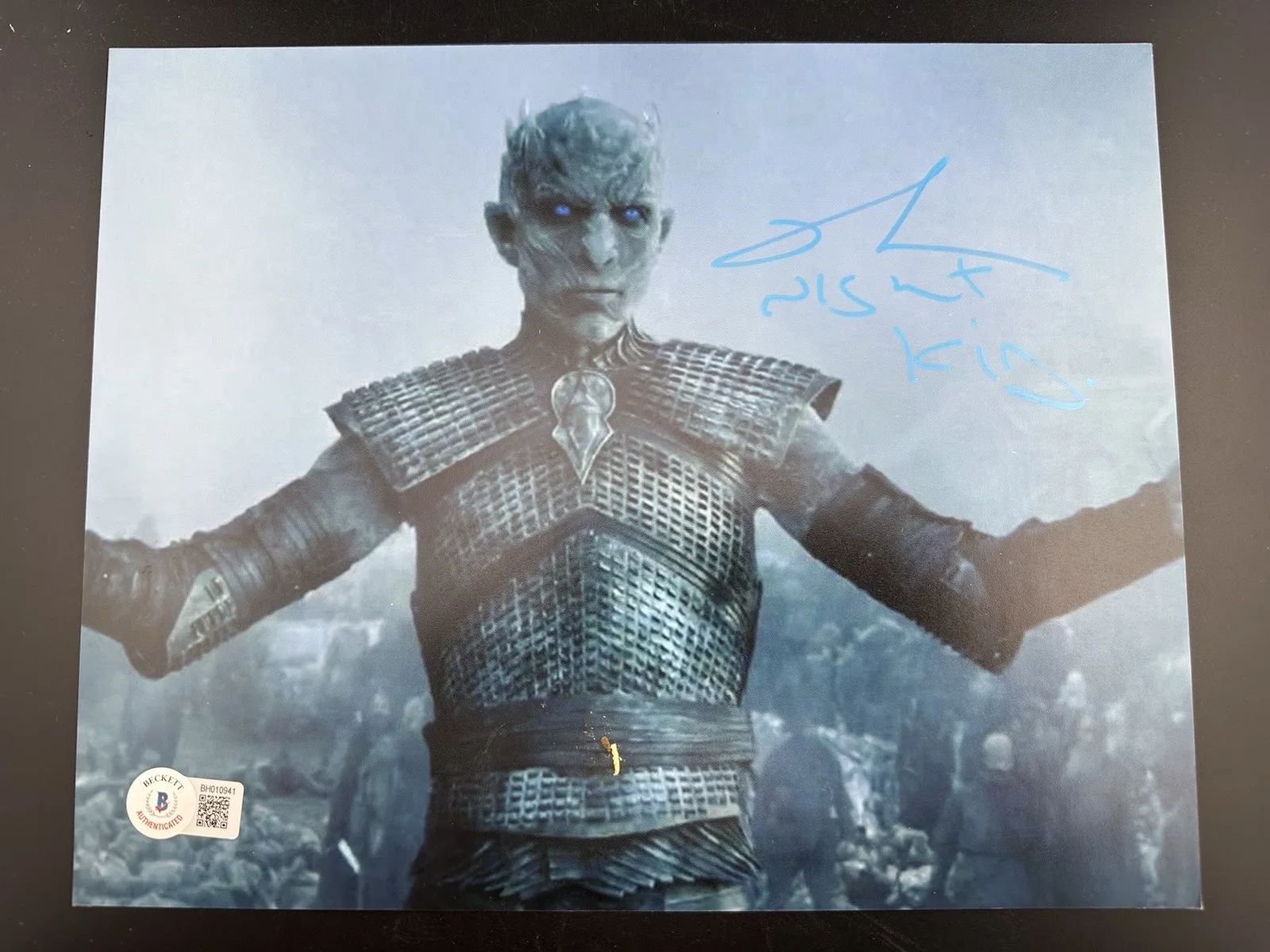 Richard Brake — Richard Brake autographed signed 8x10 photo Game of Thrones BAS COA Night King