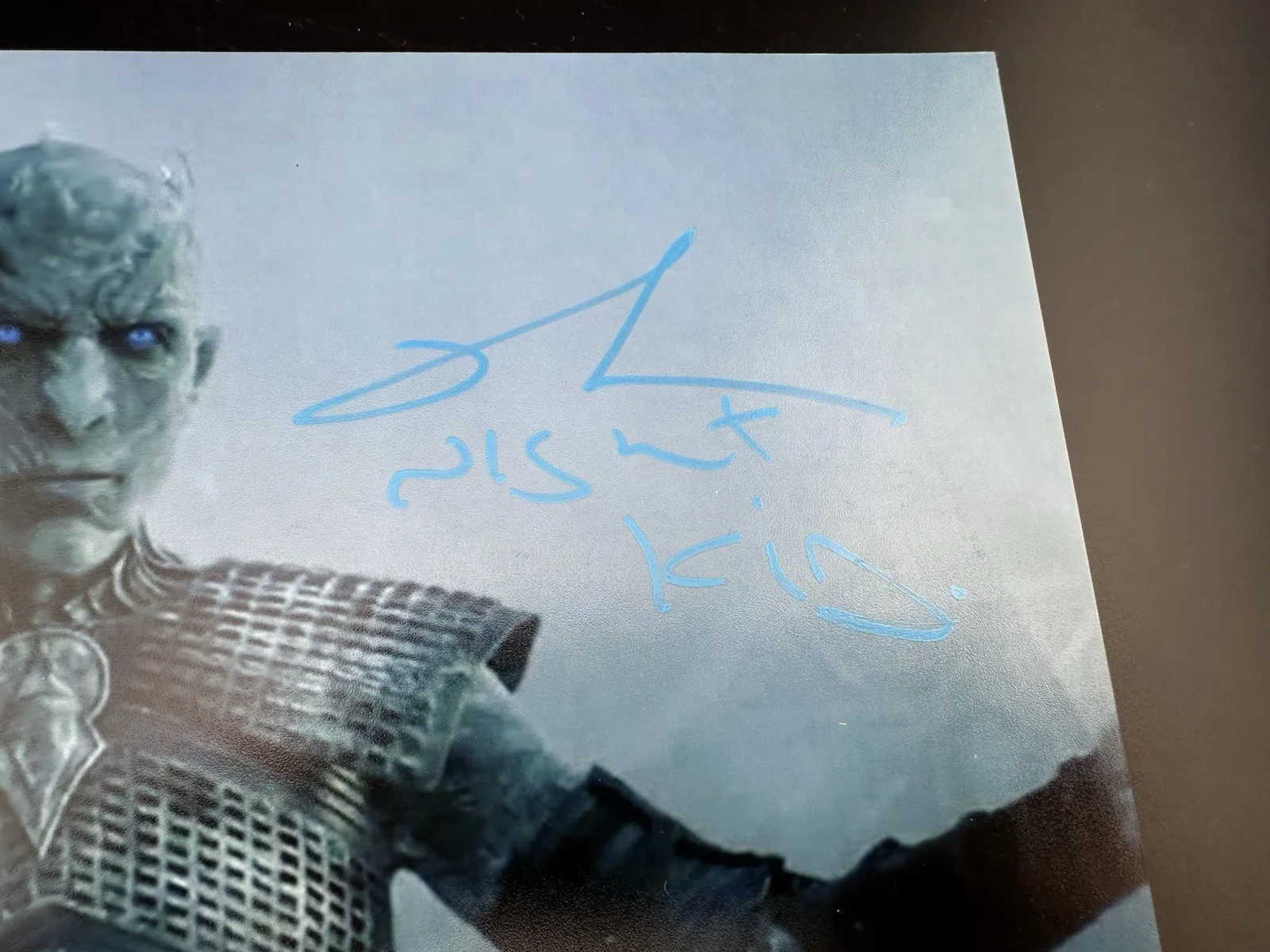 Richard Brake — Richard Brake autographed signed 8x10 photo Game of Thrones BAS COA Night King, изображение 2