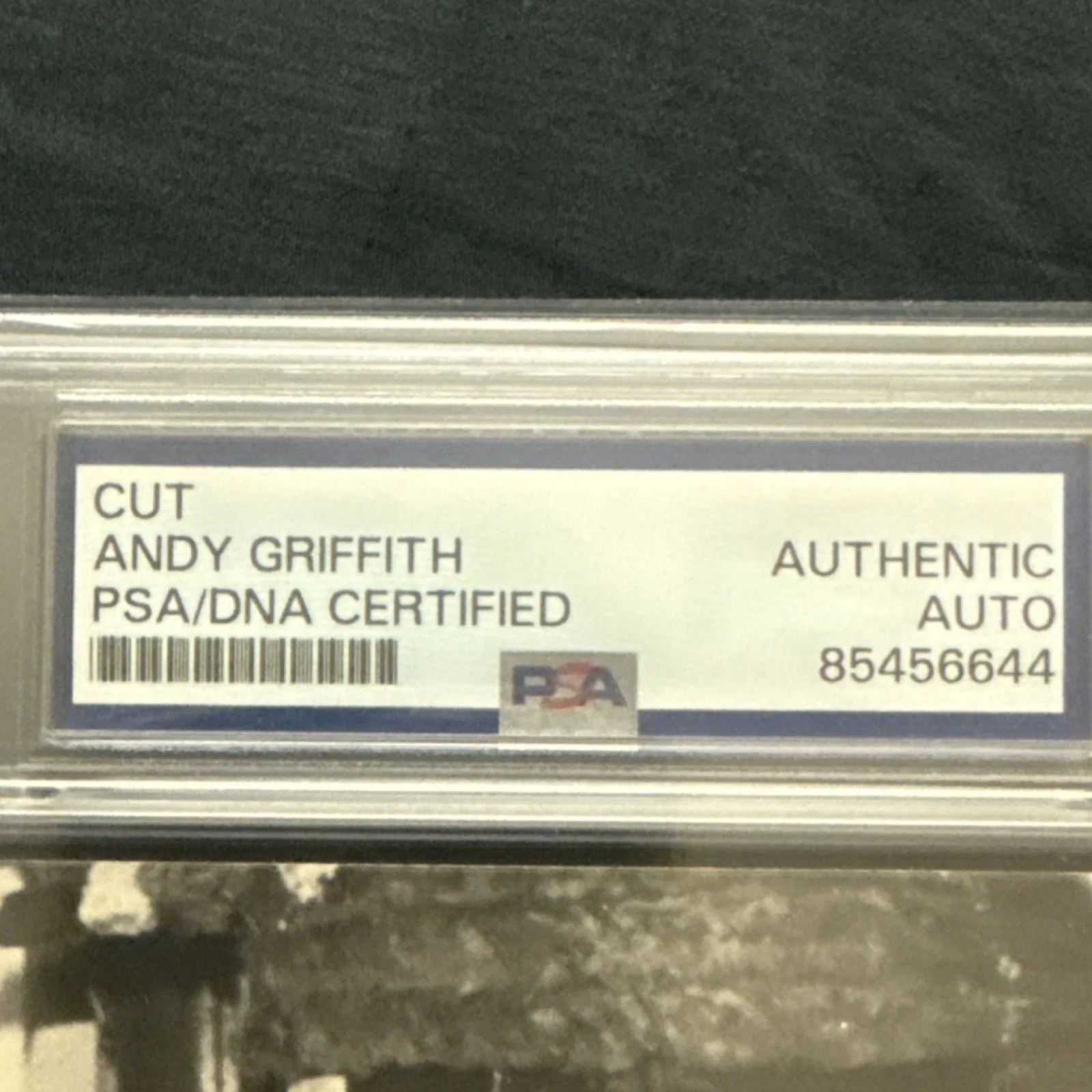 Andy Griffith — Andy Griffith Signed Original Movies Photograph PSA/DNA Authenticated Autograph, изображение 3