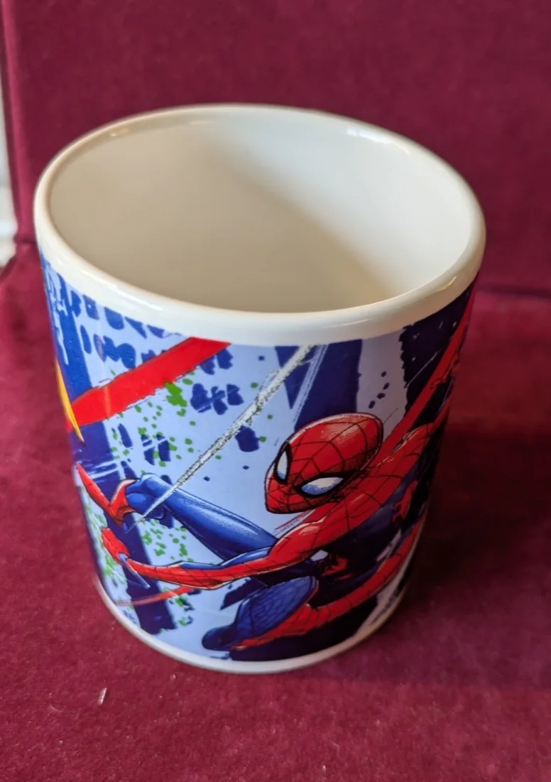 Marvel The Amazing Spider-Man Ceramic Tea/Coffee Mug new no box, image 3