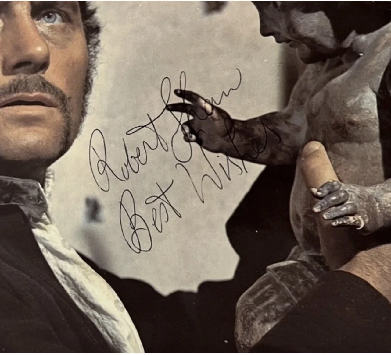 Robert Shaw 'Quint' from JAWS Signed Photo W/COA Autograph, image 3