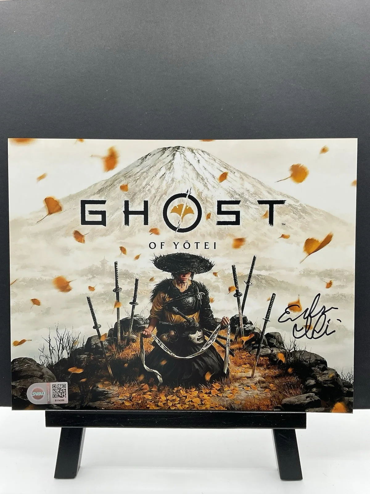 Erika Ishii — Erika Ishii signed 8x10 Ghost of Yotei signed 8x10 Atsu photo SWAU Video game