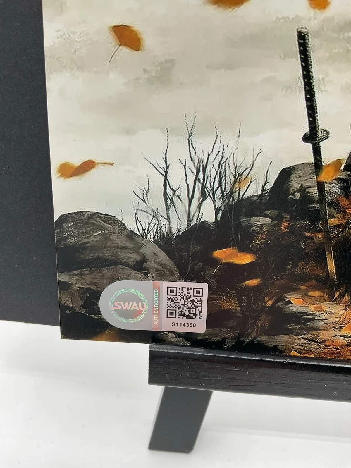 Erika Ishii — Erika Ishii signed 8x10 Ghost of Yotei signed 8x10 Atsu photo SWAU Video game, изображение 3