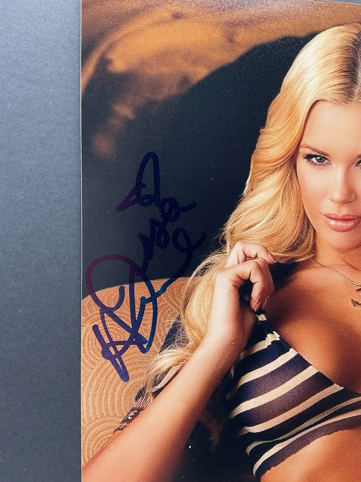 Jessa Hinton — Jessa Hinton signed photo Sexy signed 8x10 Jessa Hinton autographed Photo SWAU, изображение 2