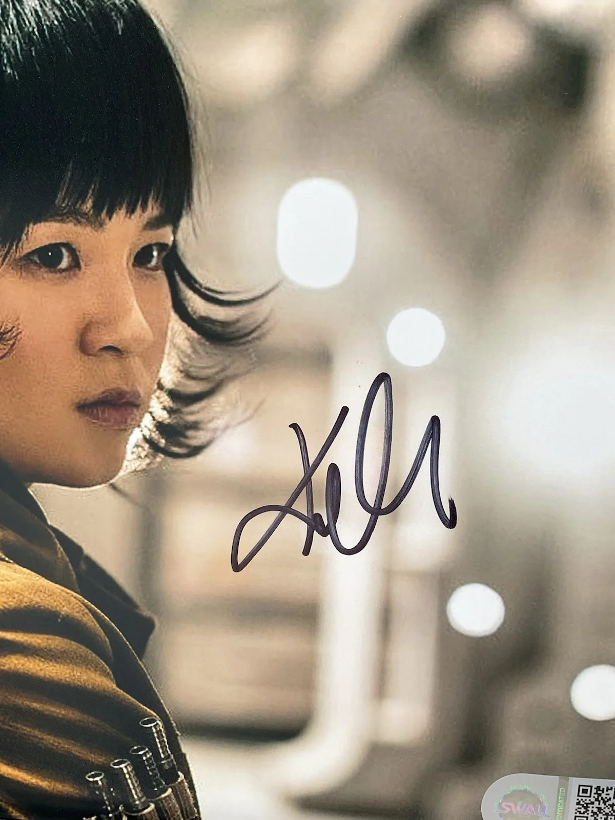 Kelly Marie Tran — Kelly Marie Tran signed 8x10 Last Jedi signed photo Star Wars signed 8x10 SWAU, изображение 2