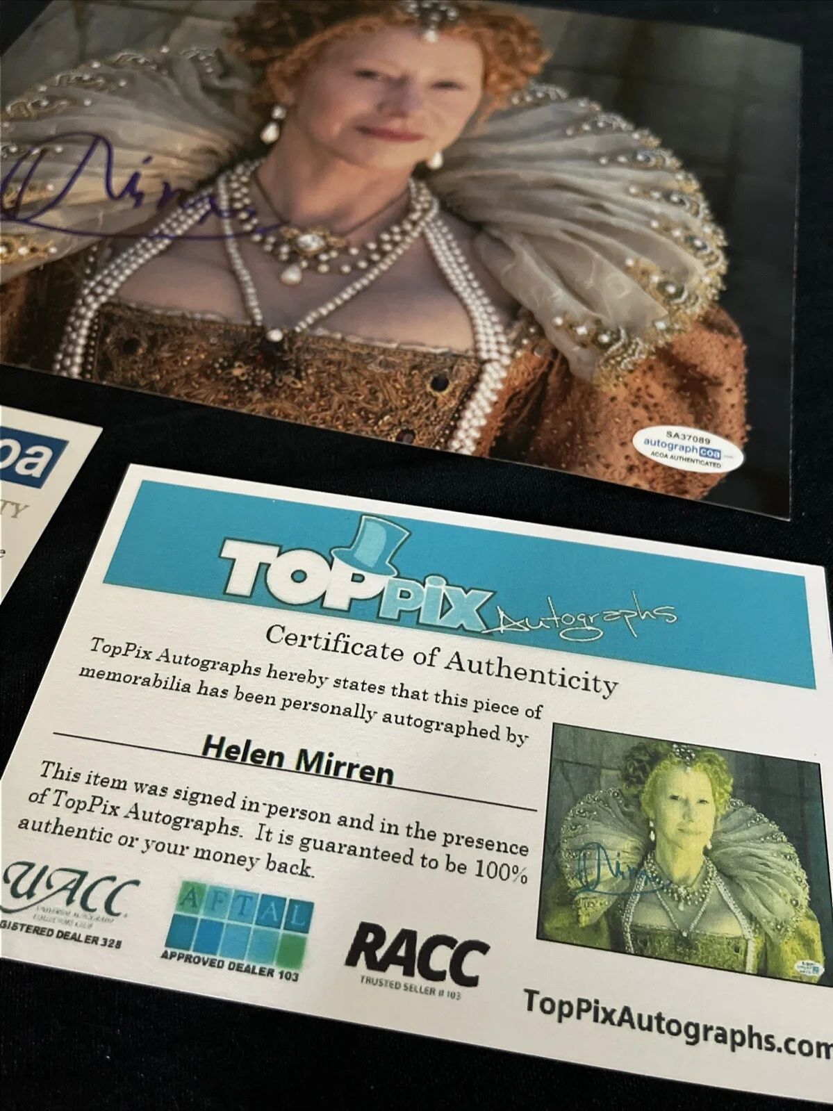 Helen Mirren Signed Autographed 8x10 Photo Sexy COA Rare, изображение 4
