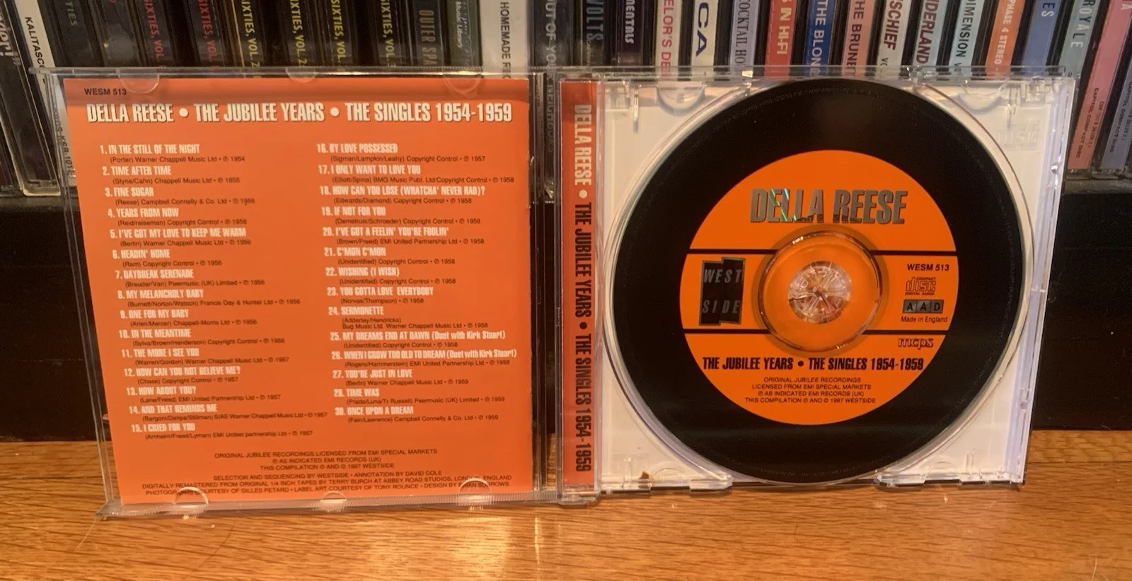 Della Reese Signed CD, image 2