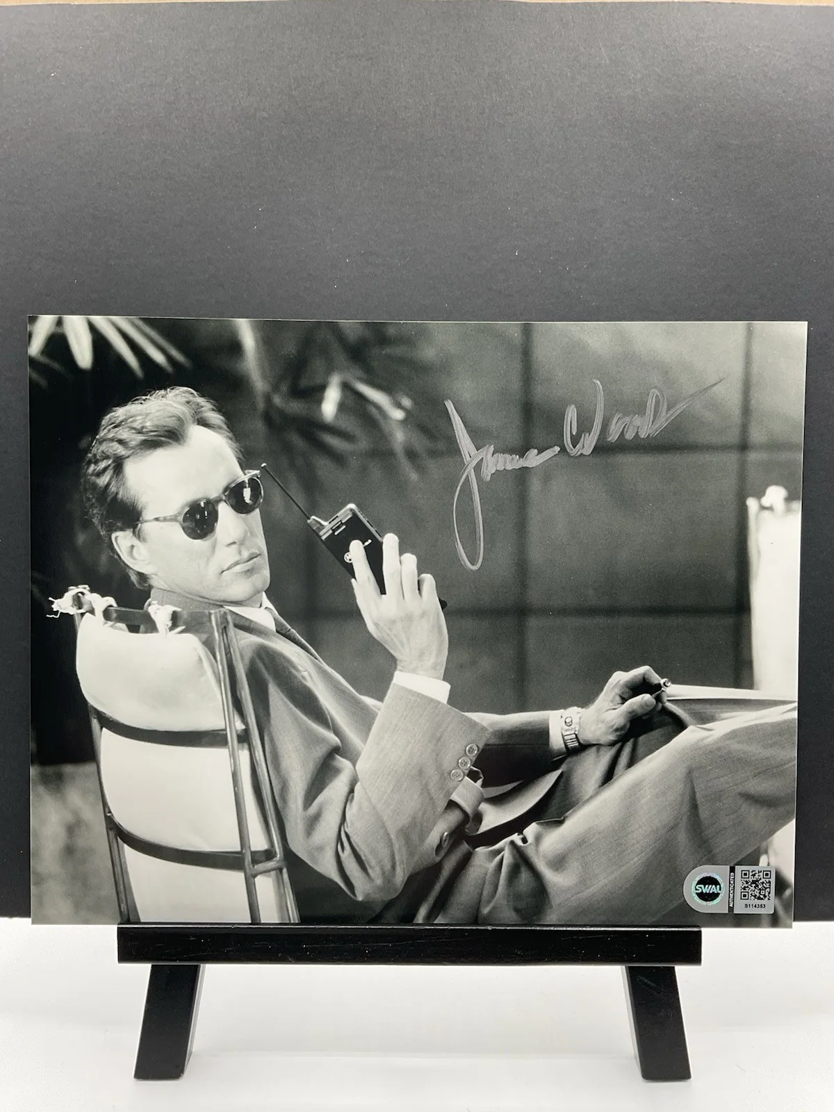 James Woods — James Woods Signed 8x10 The Getaway signed photo SWAU auto James Woods autograph
