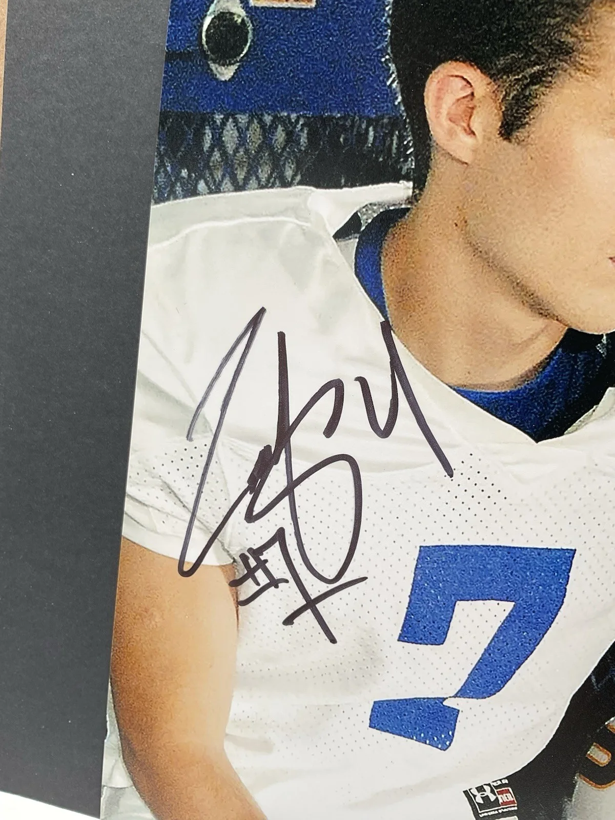 Zach Gilford — Zach Gilford signed 8x10 Friday Night Lights signed 8x10 Jesse Plemons auto SWAU, image 2