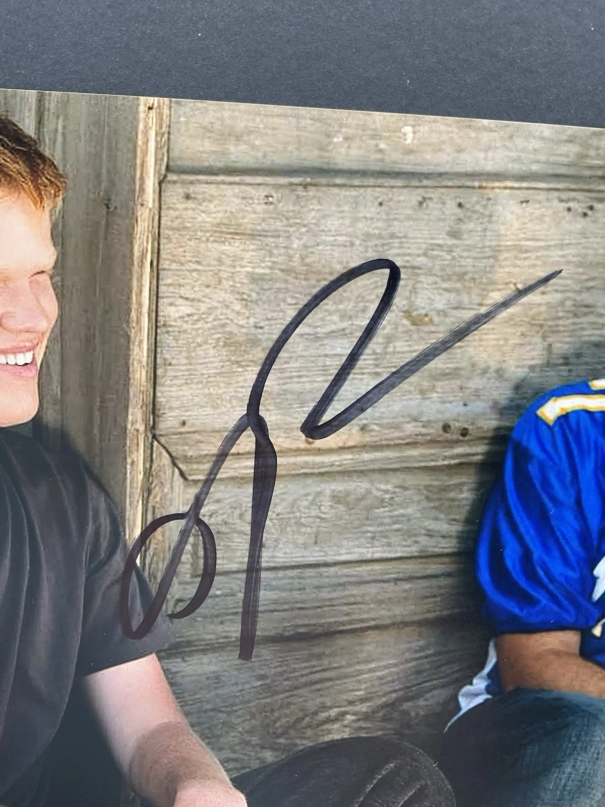 Zach Gilford — Zach Gilford signed 8x10 Friday Night Lights signed 8x10 Jesse Plemons auto SWAU, image 2