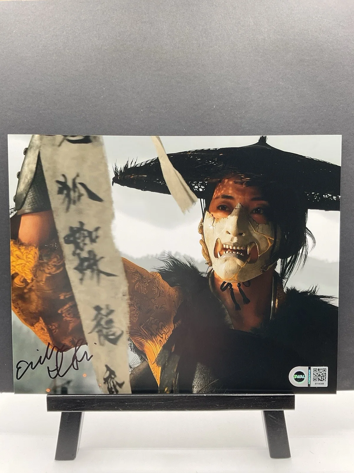 Erika Ishii — Erika Ishii signed 8x10 Ghost of Yotei signed 8x10 Atsu photo SWAU Video game