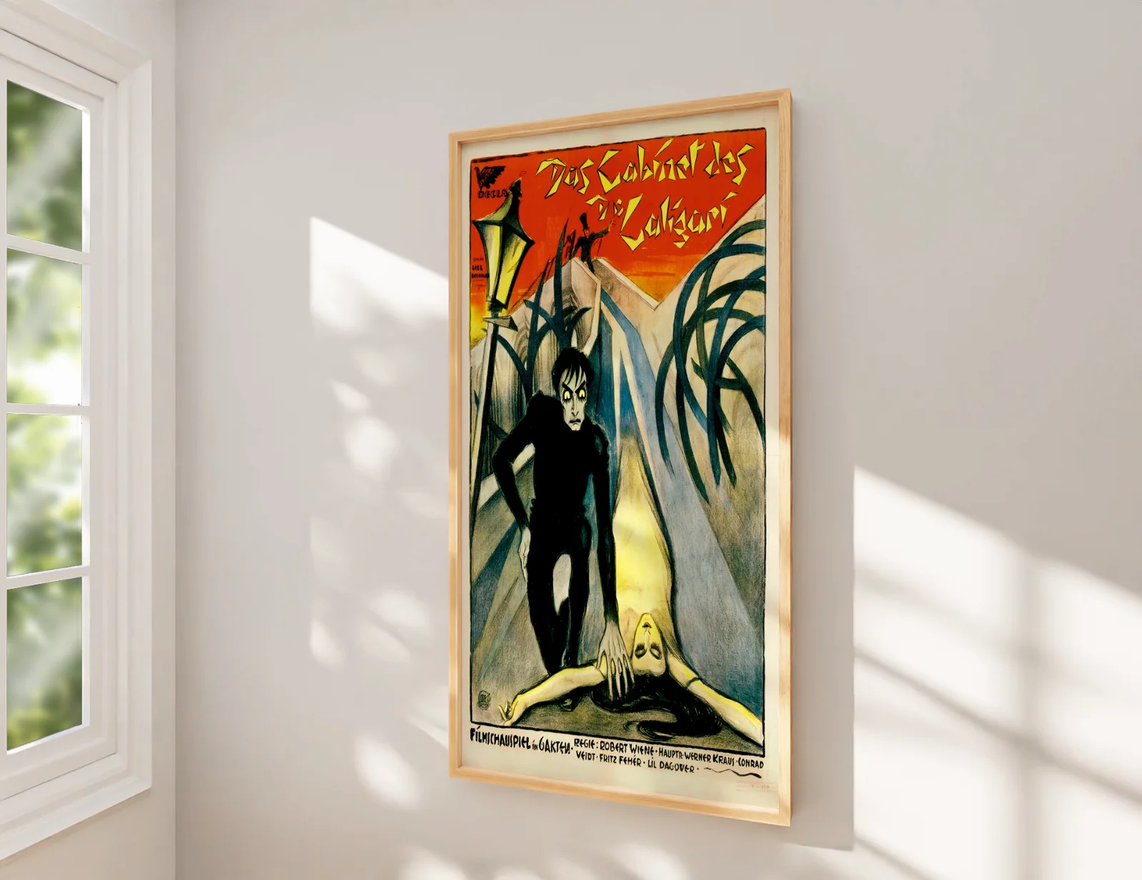 The Cabinet Of Dr Caligari - 1920 Restored German Silent Horror 50" x 35", изображение 2