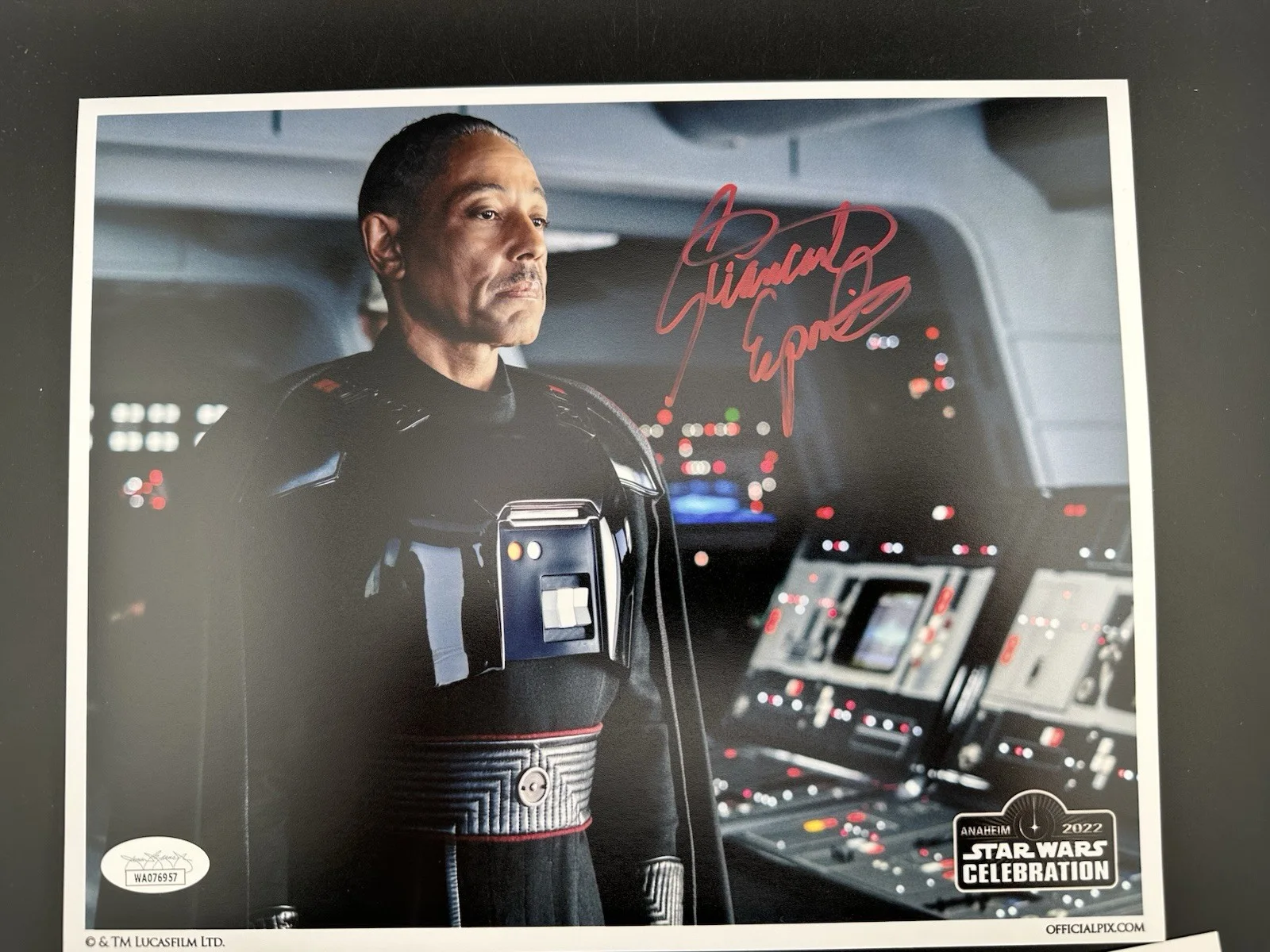 Giancarlo Esposito — Giancarlo Esposito "The Mandalorian" AUTOGRAPH Signed 8x10 Photo JSA COA