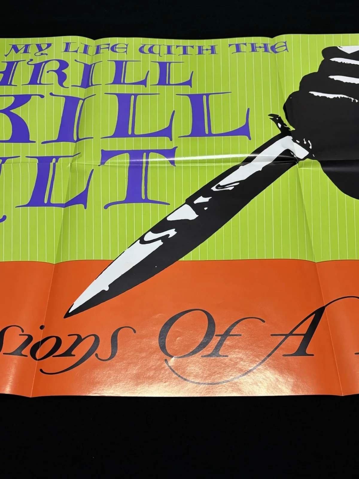 My Life With The Thrill Kill Kult Music Poster Confessions of a Knife 34" x 24", изображение 3