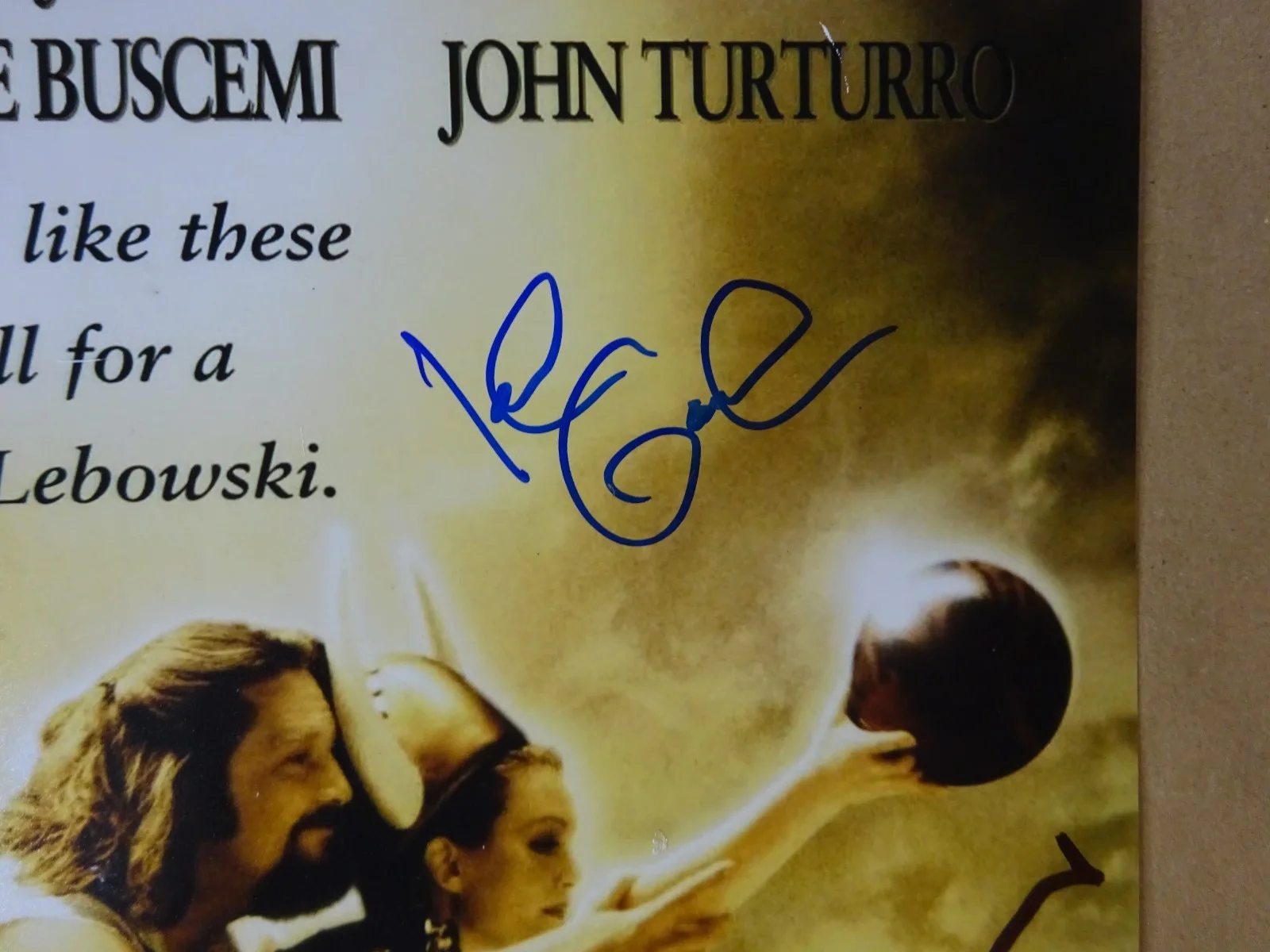 John Goodman, Jeff Bridges, John Turturro, Julianne Moore, Steve — Signed The Big Lebowski Autographed 11"x17" Photo Goodman Bridges BAS COA, image 5