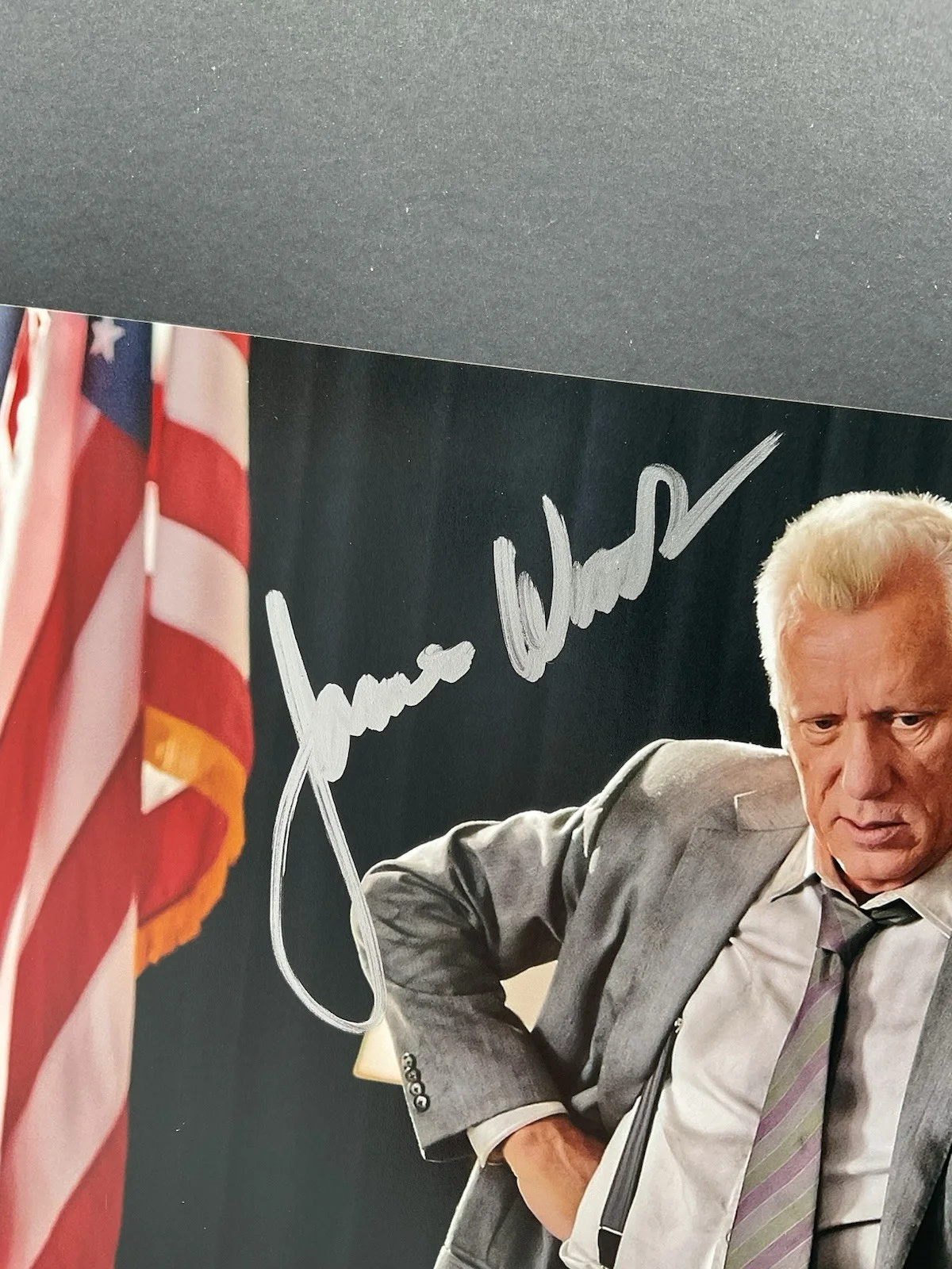 James Woods — James Woods Signed 8x10 White House Down signed photo SWAU James Woods autograph, изображение 2