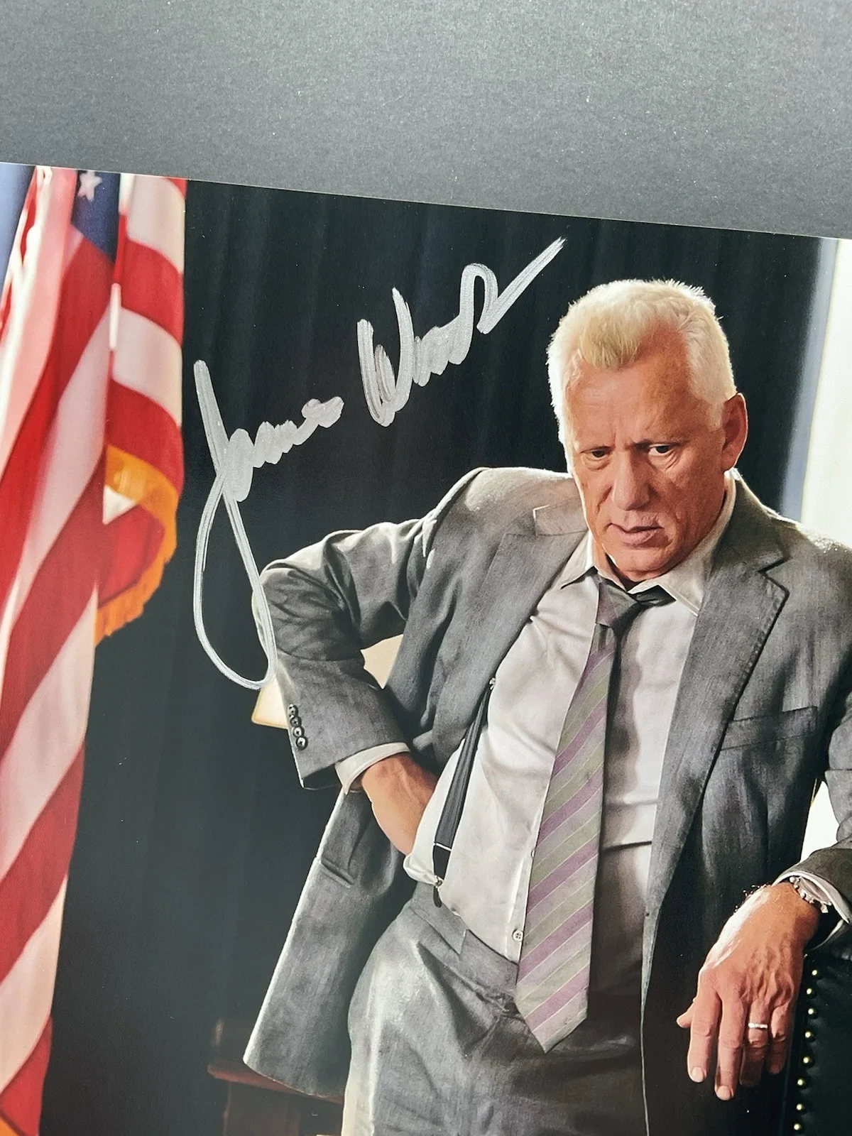 James Woods — James Woods Signed 8x10 White House Down signed photo SWAU James Woods autograph, изображение 3