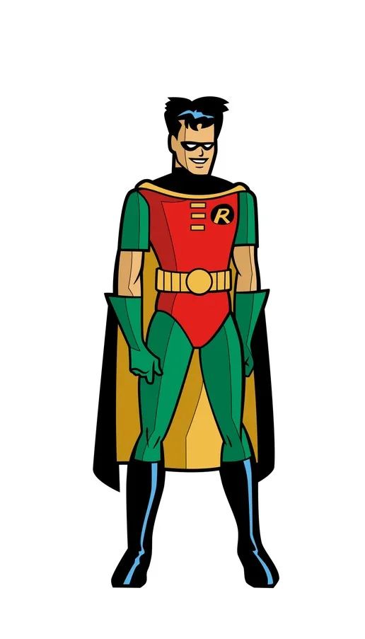 FiGPiN Robin (0481) Batman the Animated Series 3-Inch Enamel Pin, image 4