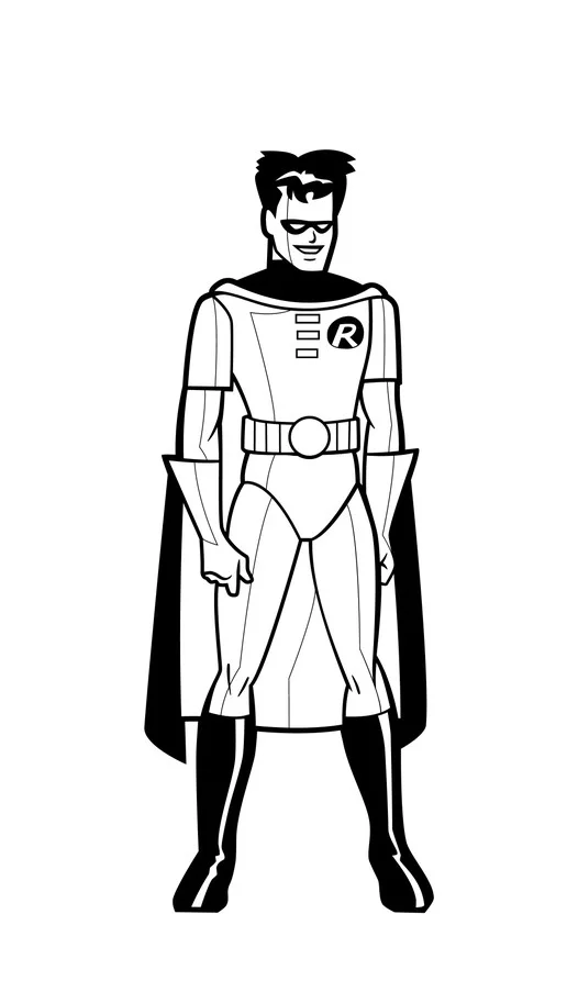 FiGPiN Robin (0481) Batman the Animated Series 3-Inch Enamel Pin, image 5