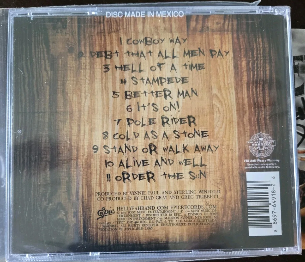 Hellyeah**Stampede**By Vinnie Paul & Band**Extra Cd Cover & First press, image 3