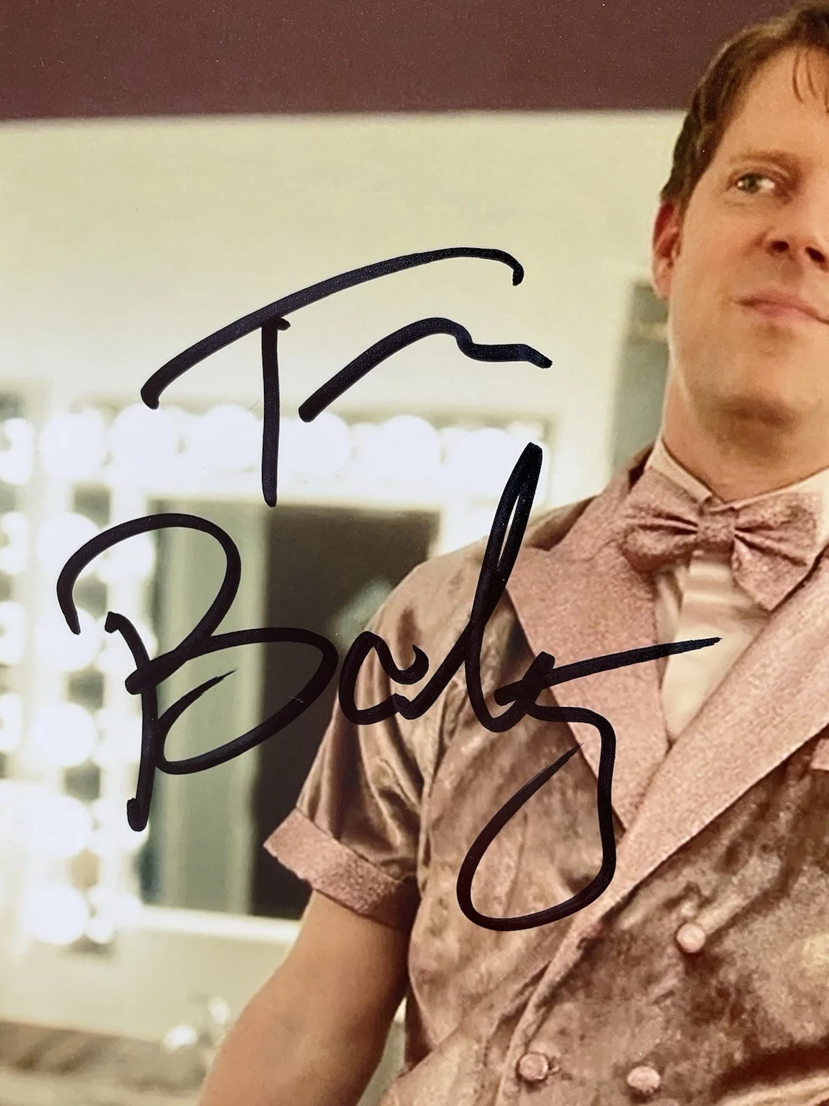 Tim Baltz — Tim Baltz signed 8x10 Righteous Gemstones signed 8x10 SWAU BJ autographed photo, изображение 2