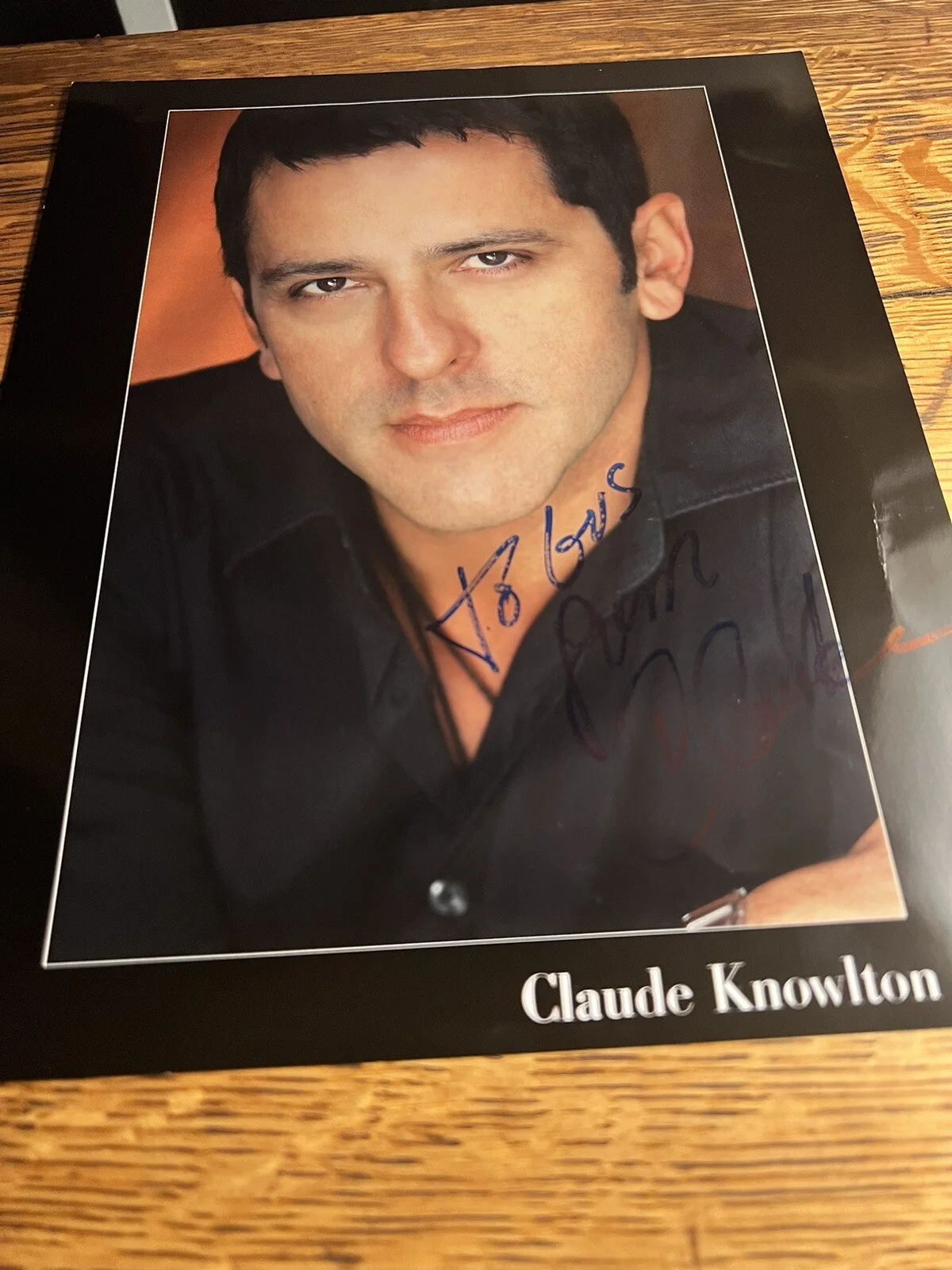 Claude Knowlton Signed Pictures 8x10 - The Good Doctor, изображение 2