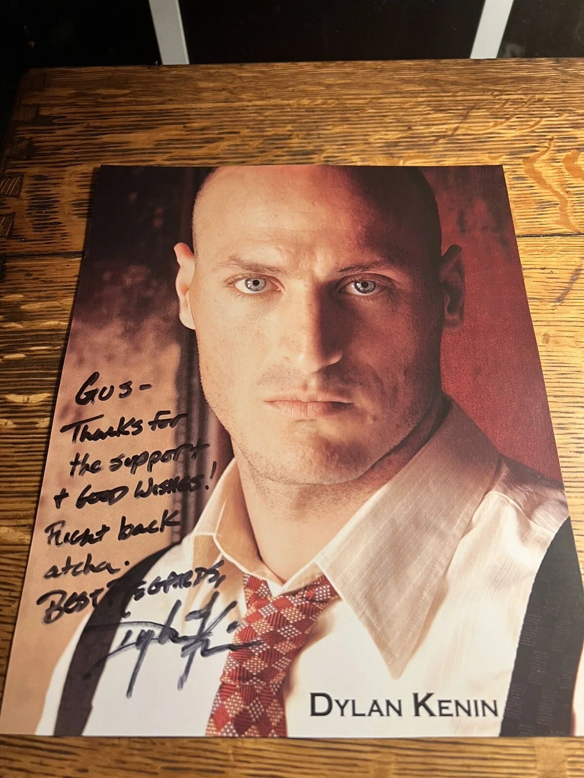 Dylan Kenin Signed Pictures 8x10 - Mayor of Kingstown, image 2